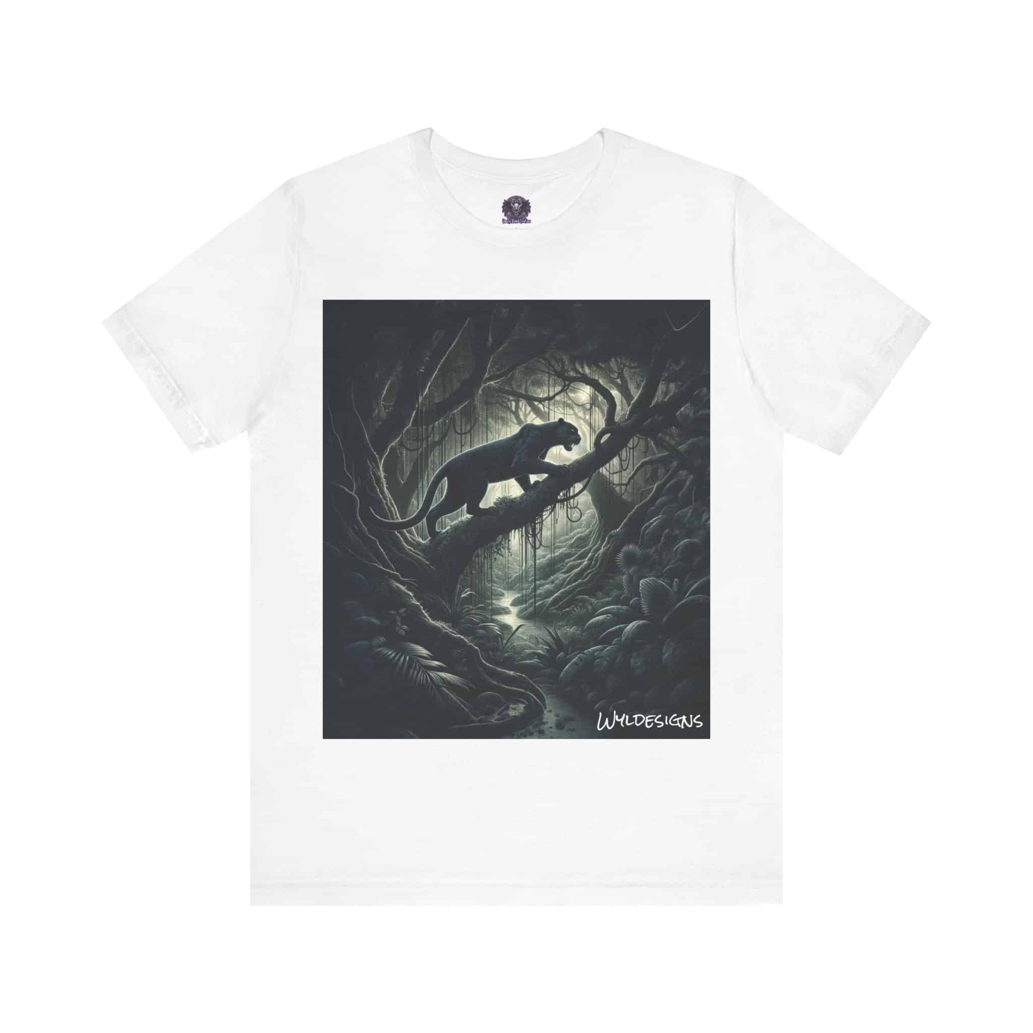 Black Panther WD-D002 By Wyldesigns Unisex Jersey Short Sleeve Tee