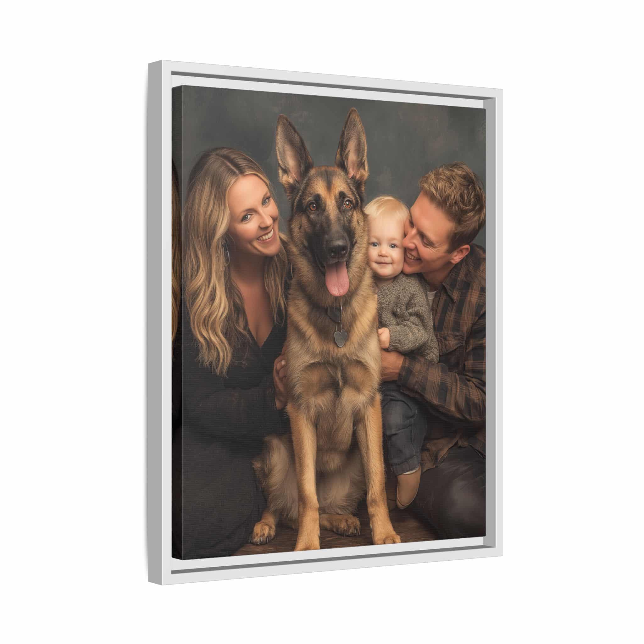 Personalized Framed Family Canvas Wall Art Vertical Multiple Sizes Available - Image 66