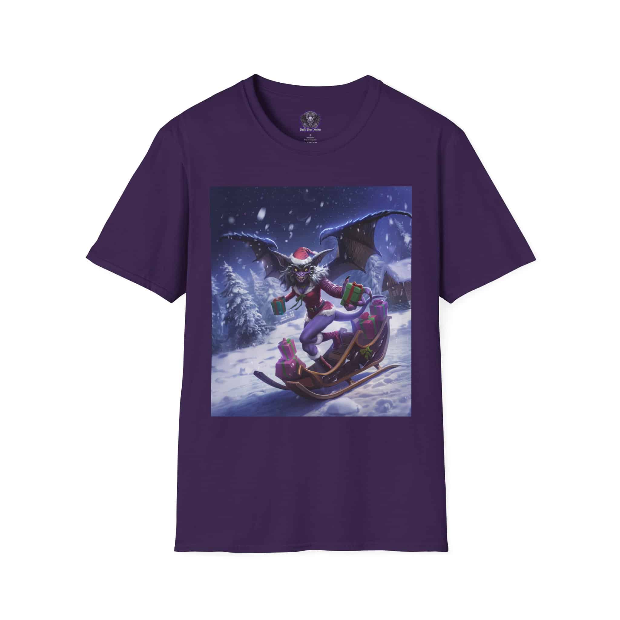 Gift Giving Gremlin Elf I Unisex T-Shirt Christmas - Image 56