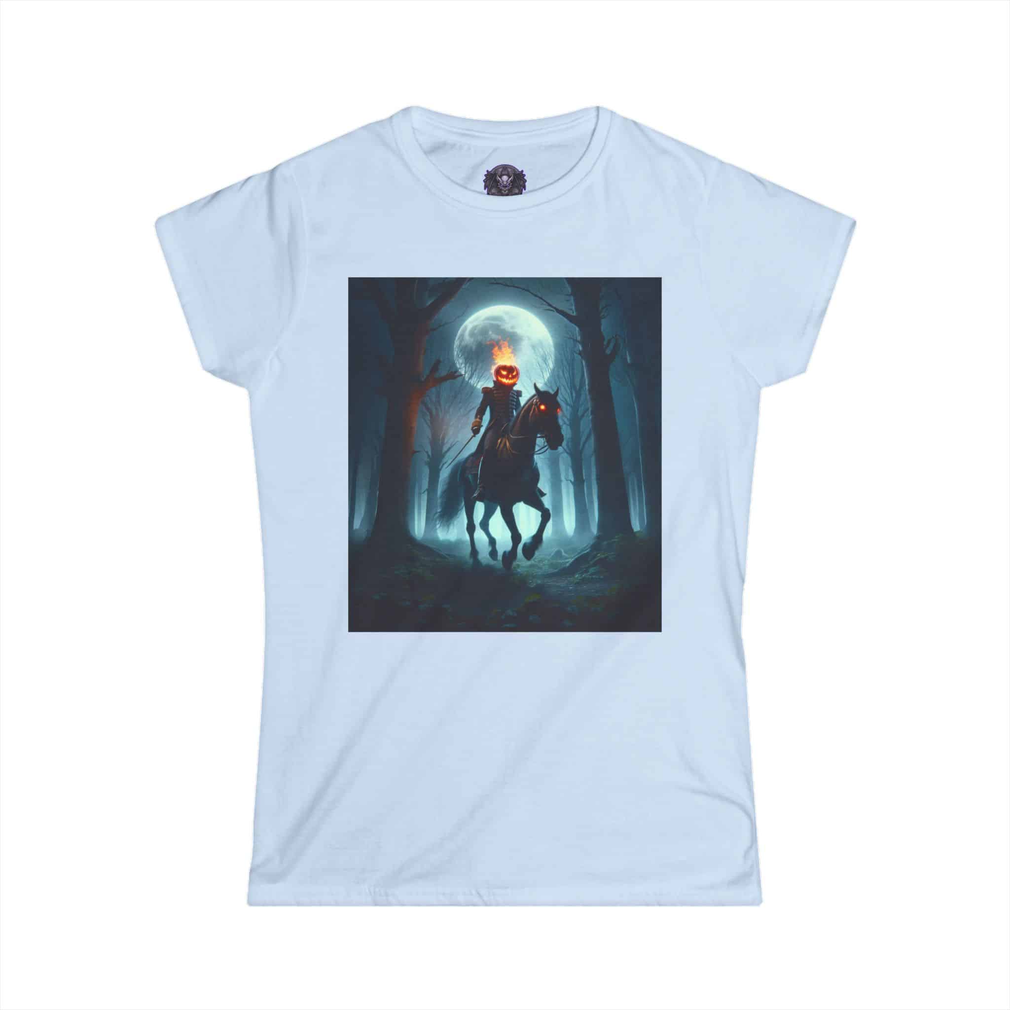 Headless Horseman Of Sleepy Hollow #DZ-HH-003 Women's Softstyle Tee - Image 19
