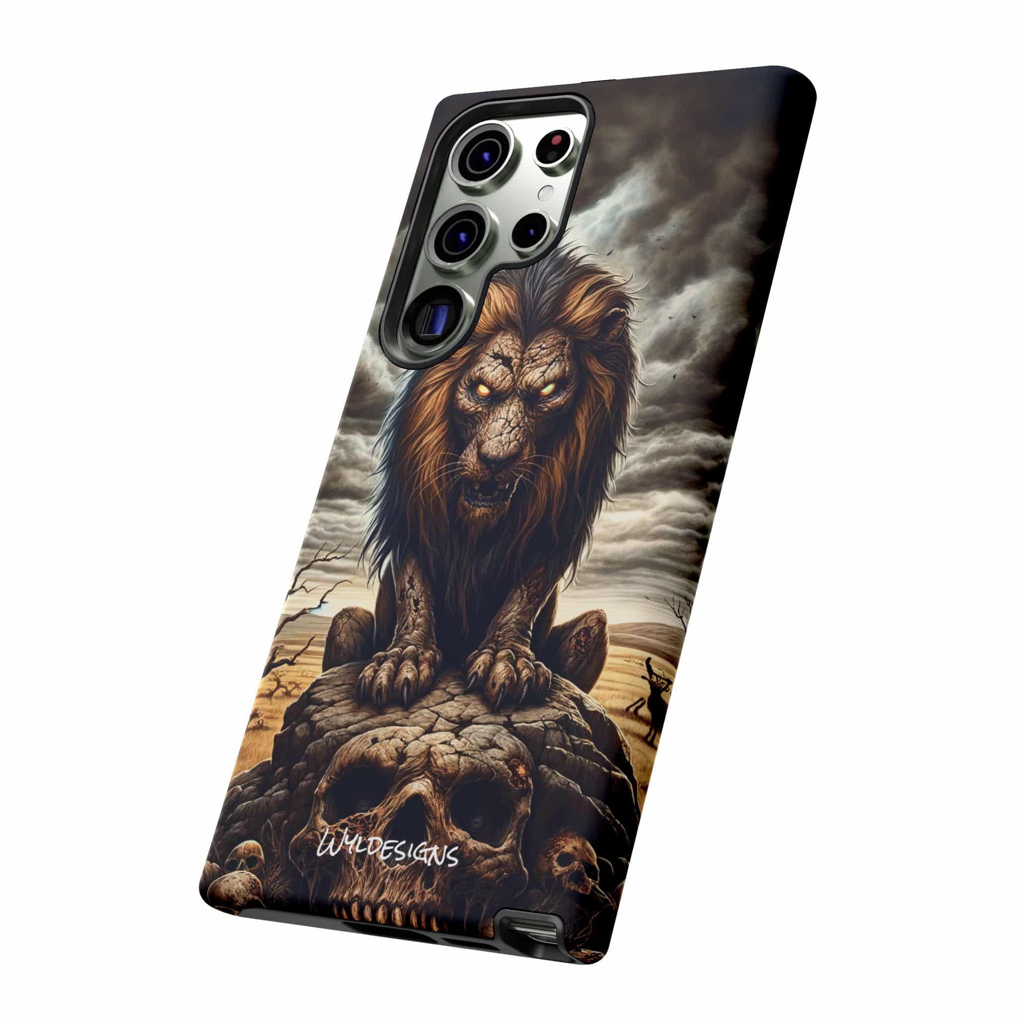 Undead Lion WD-D015 By Wyldesigns Tough Cases - Image 93