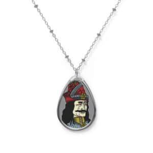 Vlad The Impaler Oval Necklace