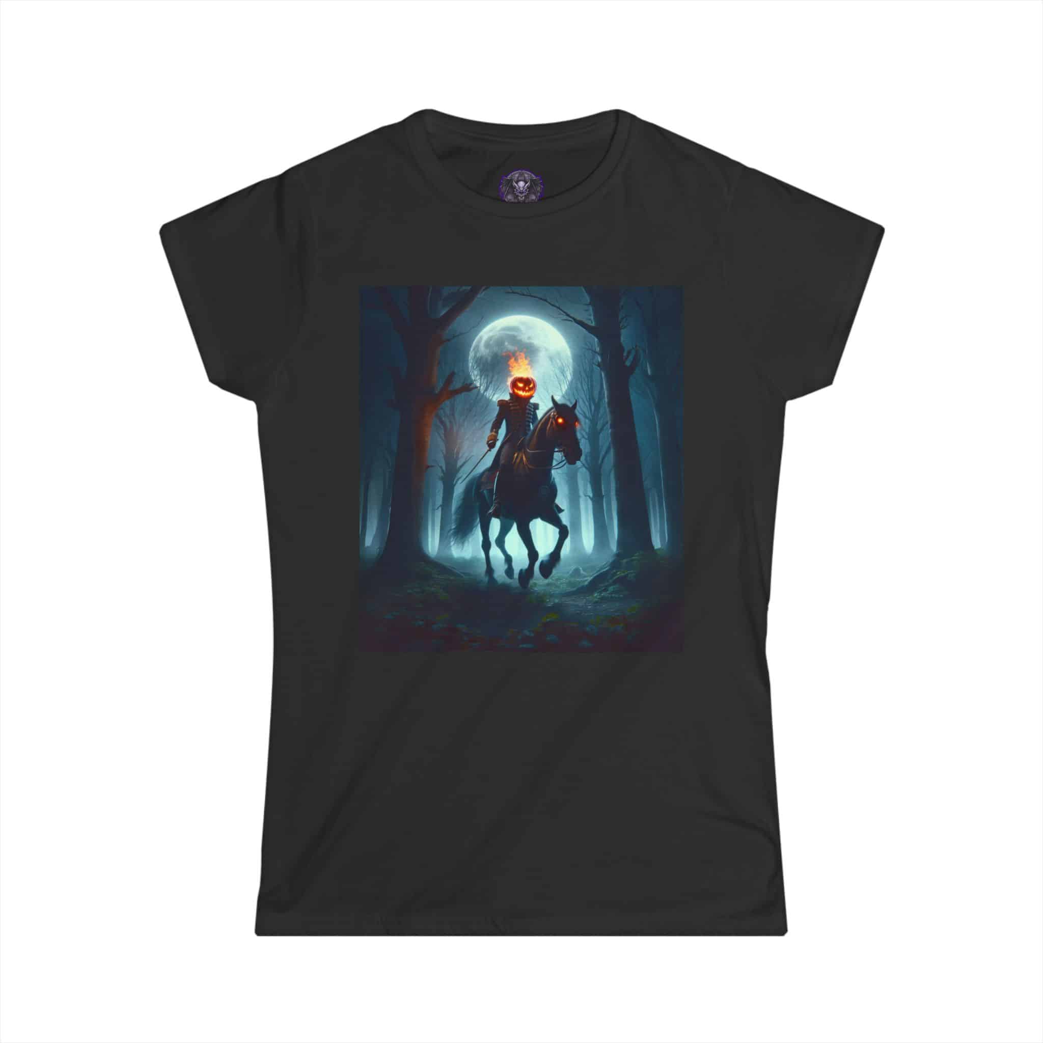 Headless Horseman Of Sleepy Hollow #DZ-HH-003 Women's Softstyle Tee