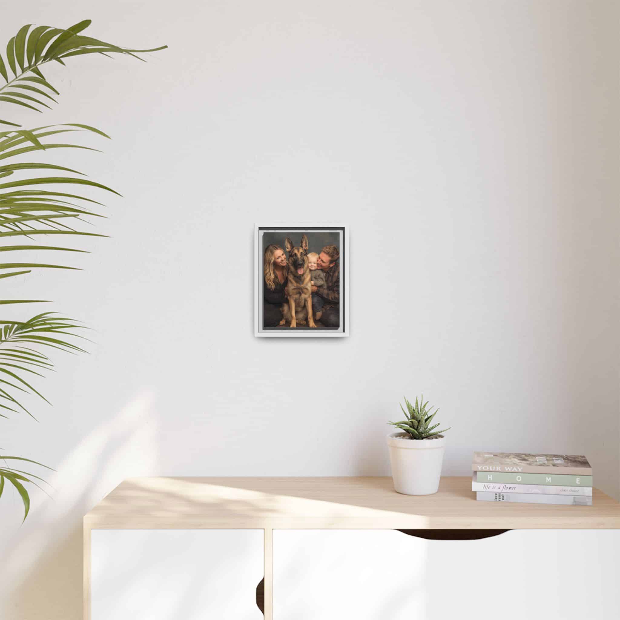 Personalized Framed Family Canvas Wall Art Vertical Multiple Sizes Available - Image 143