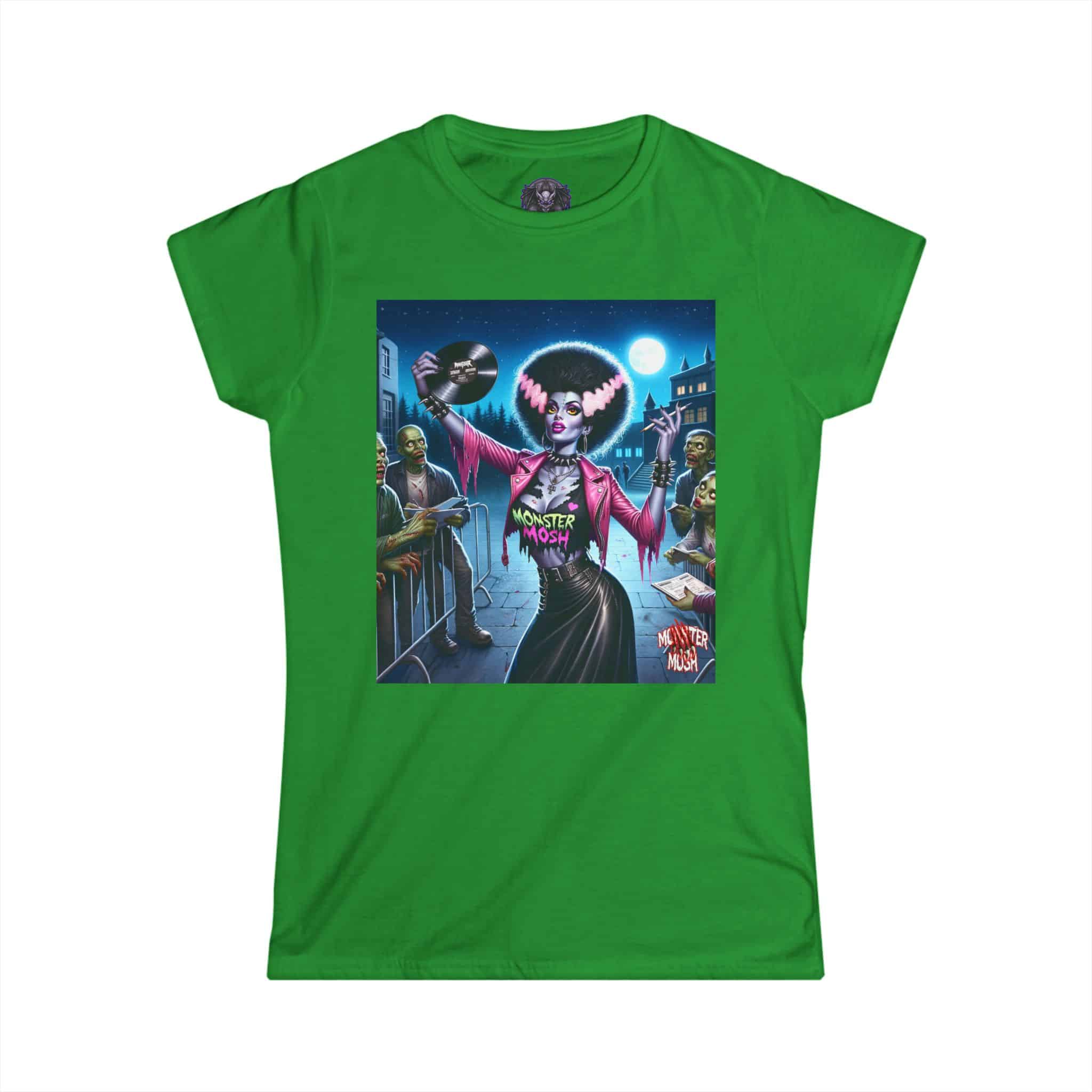 Monster Mosh 2024 Tour Lily Singer MM-D011 Women's Softstyle Tee - Image 22