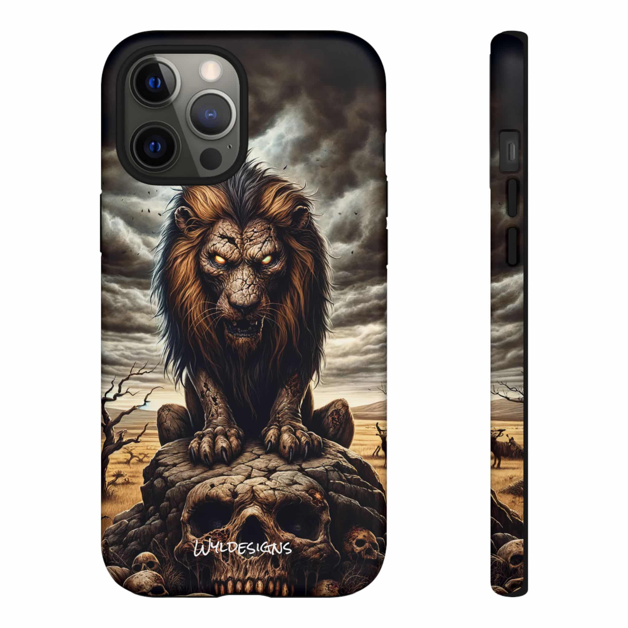 Undead Lion WD-D015 By Wyldesigns Tough Cases - Image 38