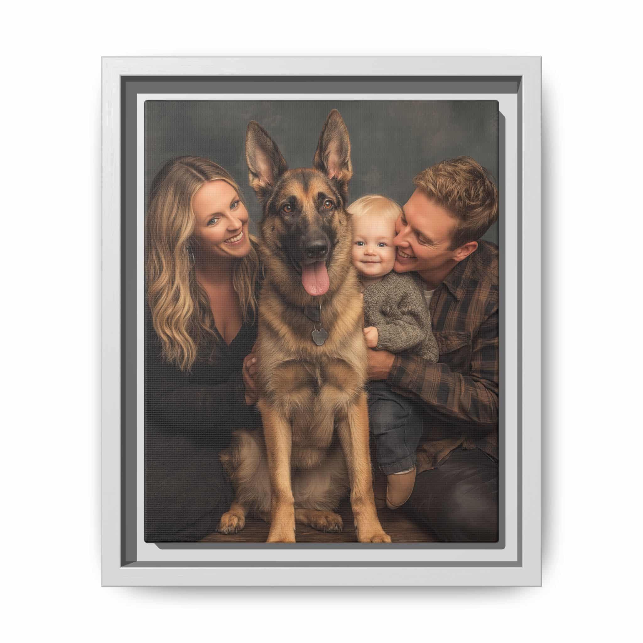 Personalized Framed Family Canvas Wall Art Vertical Multiple Sizes Available - Image 141