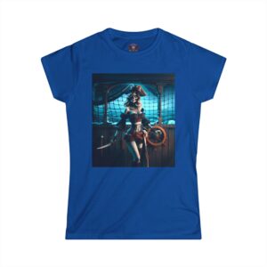 Undead Pirate Lass #ML-D-UP001 Women's Softstyle Tee