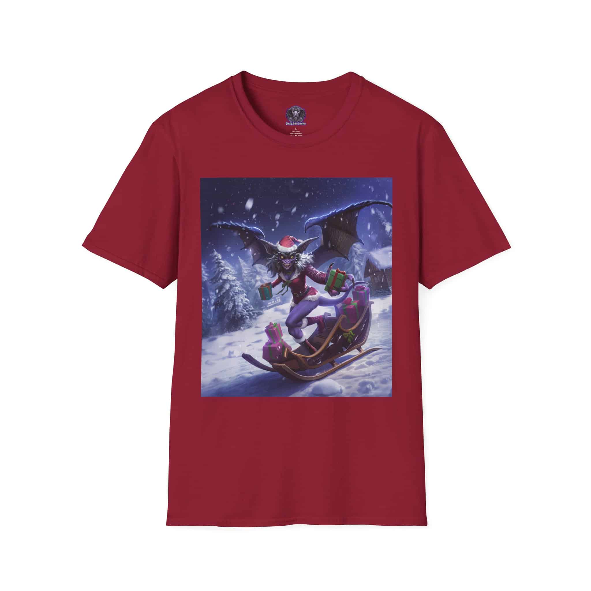 Gift Giving Gremlin Elf I Unisex T-Shirt Christmas - Image 76