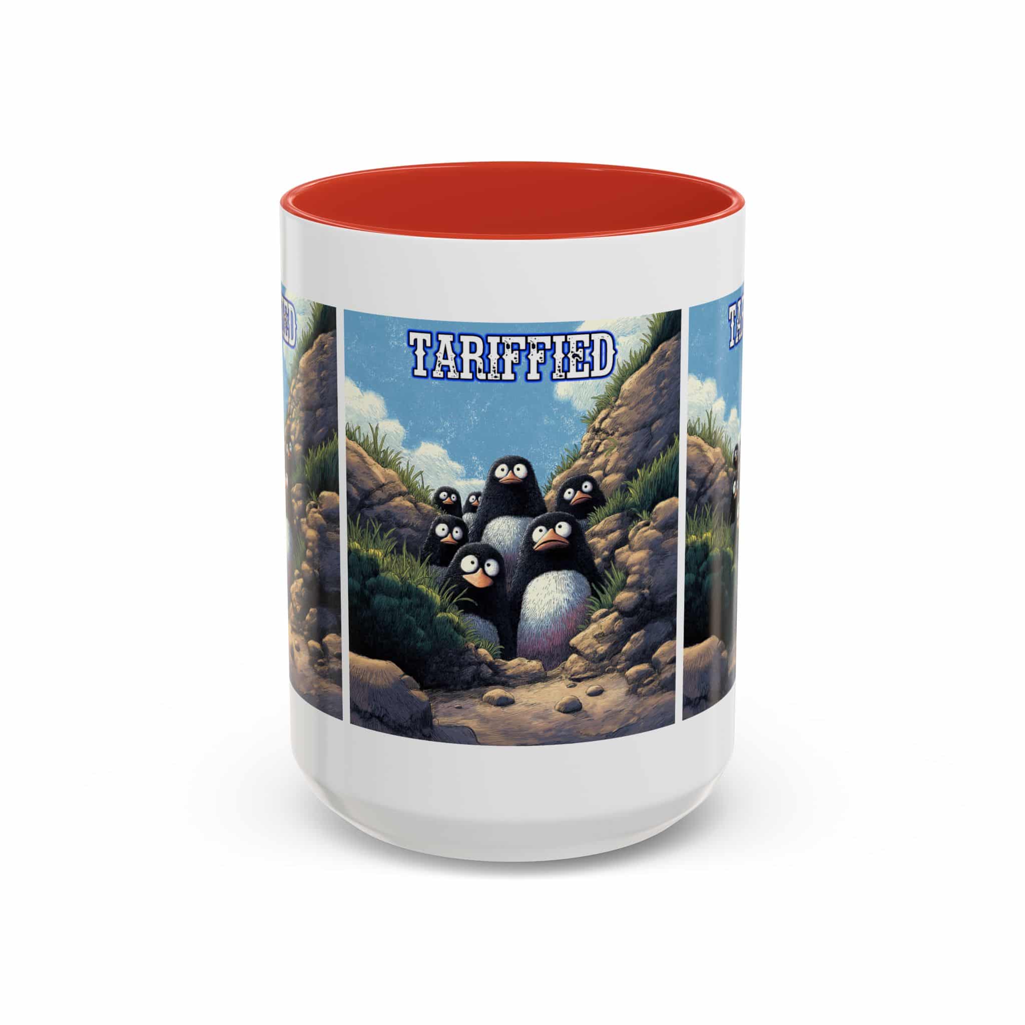 Tariffied Accent Coffee Mug (11, 15oz) - Tariff Fear Is Real - Image 33
