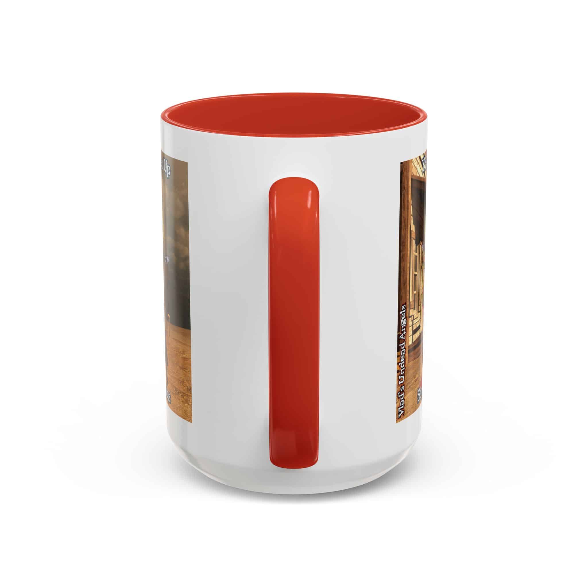 Cassidy Undead Angel Cowgirl – Classic Art w/Text Accent Coffee Mug (11, 15oz) - Image 36