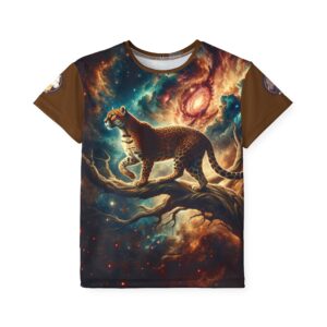 Cosmic Leopard WD-D011 By Wyldesigns Kids Sports Jersey (AOP)
