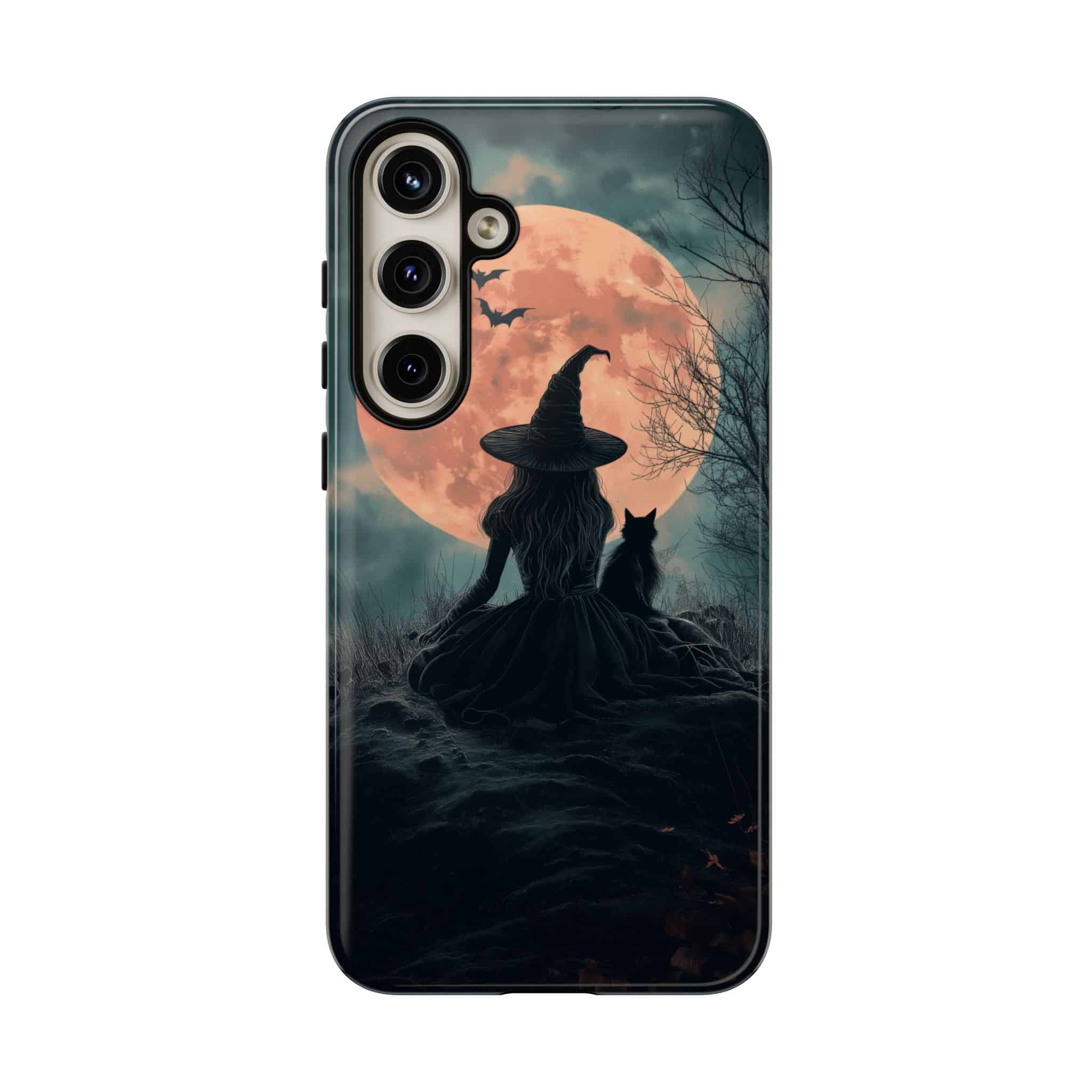 Witch With Black Cat By Moonlight #MJ-W004 Samsung S21, S22, S23, S24 Plus & Ultra Tough Cases - Image 37