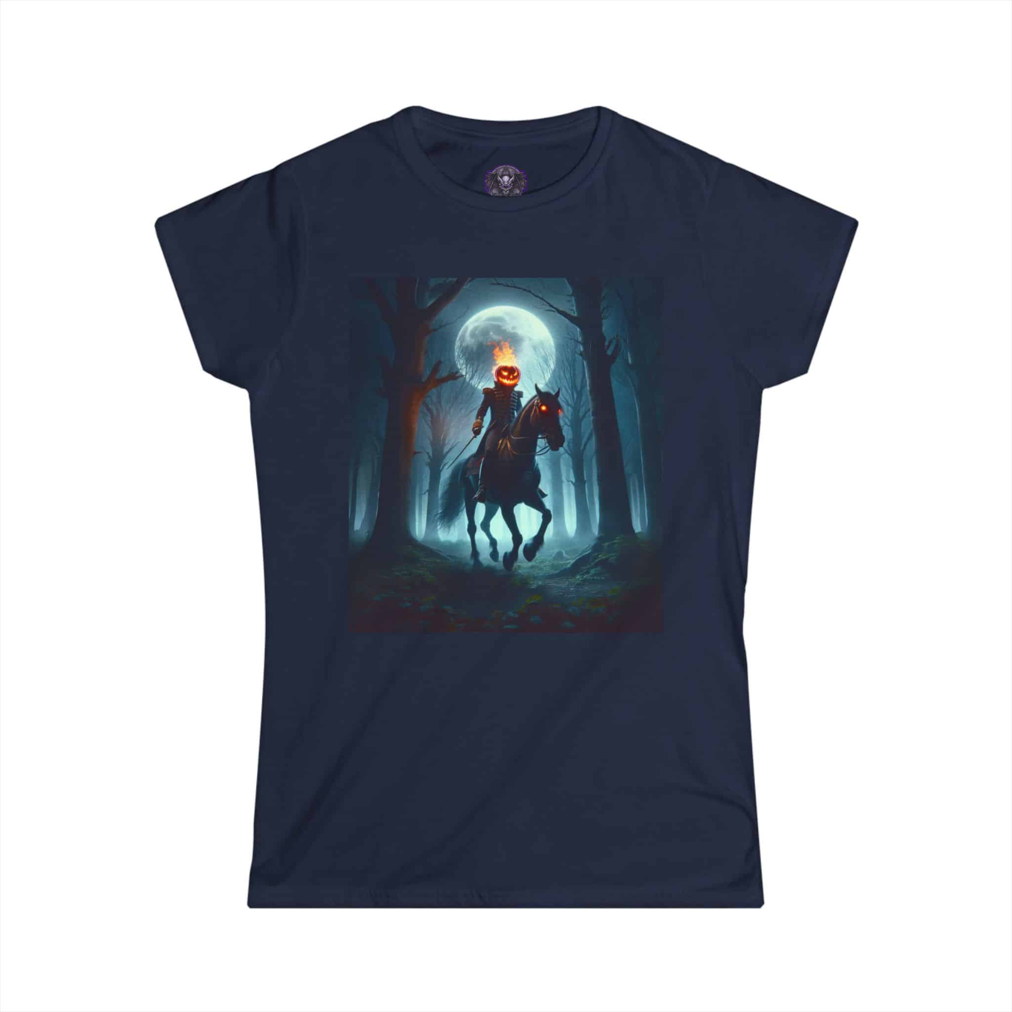 Headless Horseman Of Sleepy Hollow #DZ-HH-003 Women's Softstyle Tee - Image 28