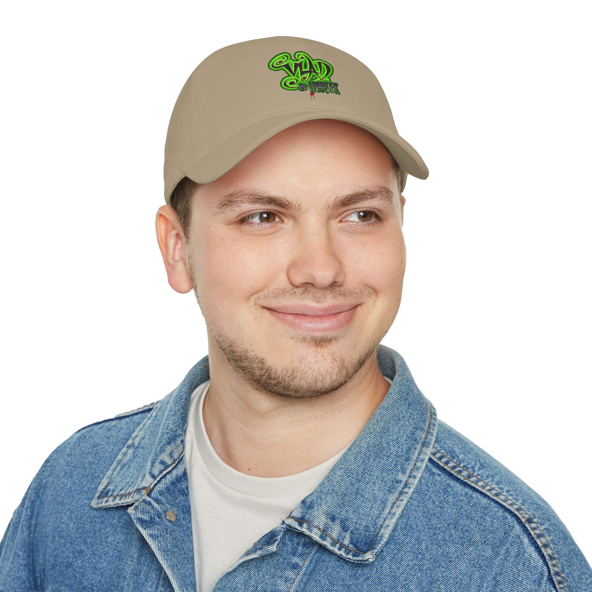 Vlad The Inhaler Logo Low Profile Baseball Cap - Image 12