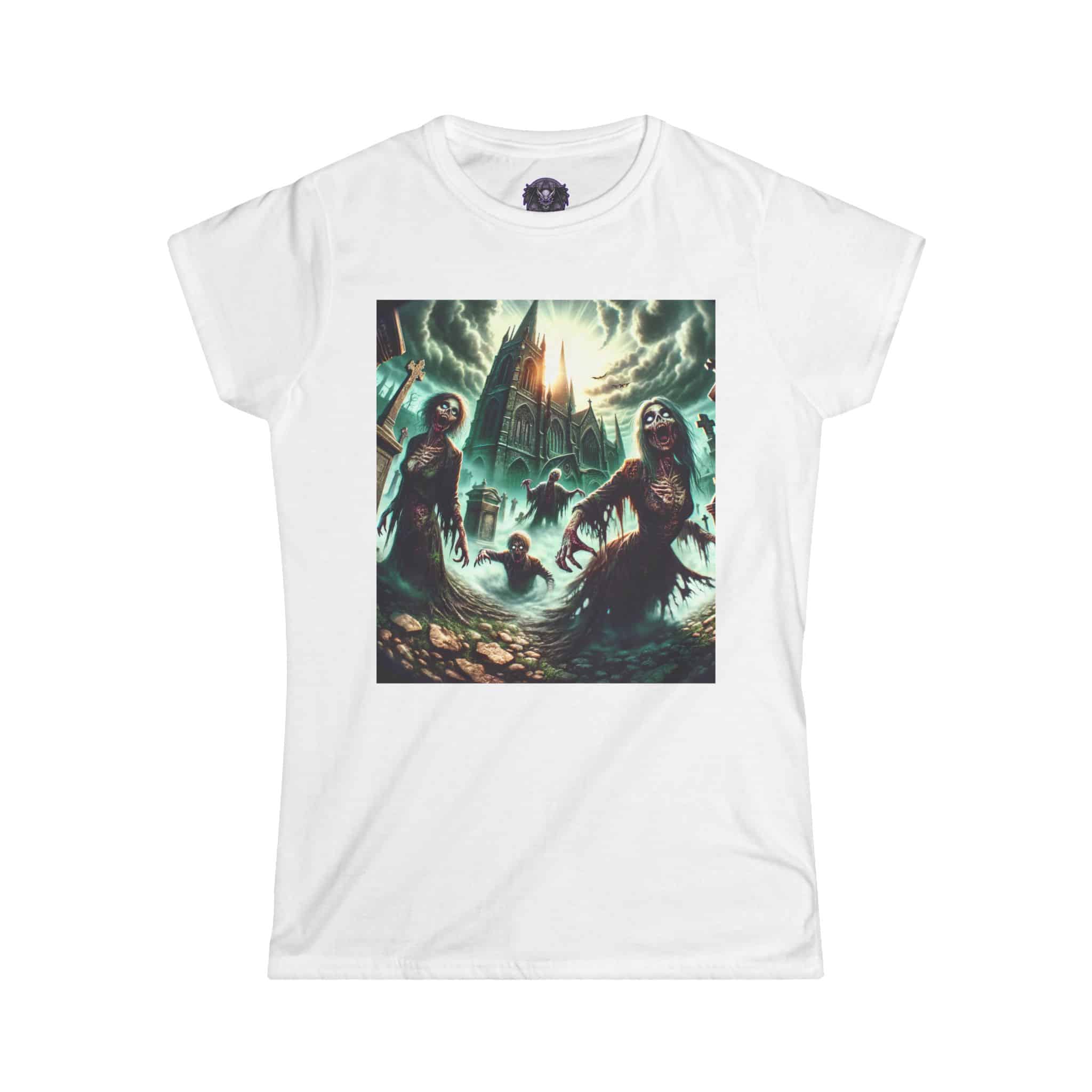 Zombies Emerge #DZ-002 Women's Softstyle Tee - Image 10