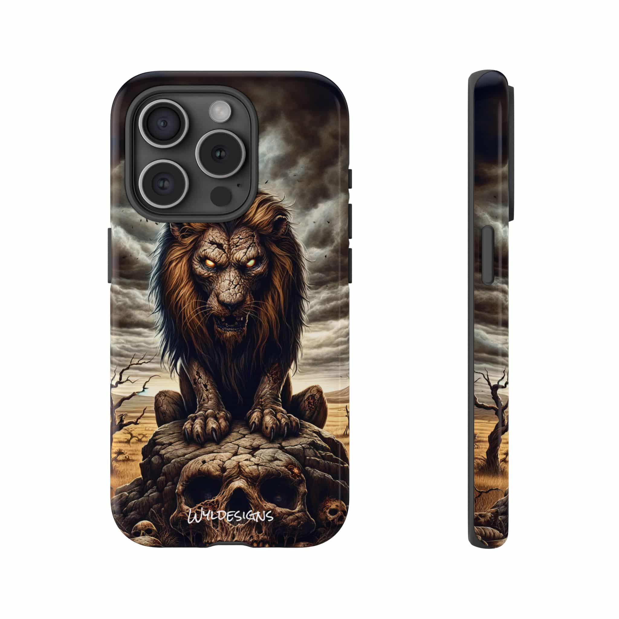 Undead Lion WD-D015 By Wyldesigns Tough Cases - Image 106