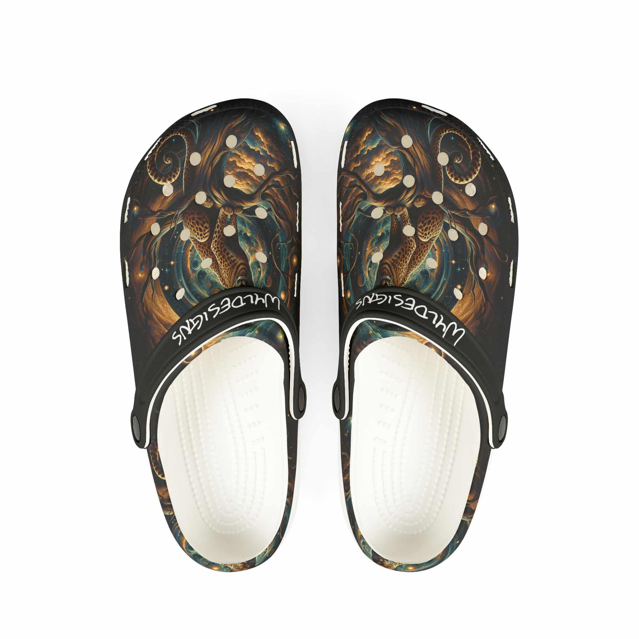 Cosmic Leopard WD-D013 By Wyldesigns - Clog Shoes - Image 10
