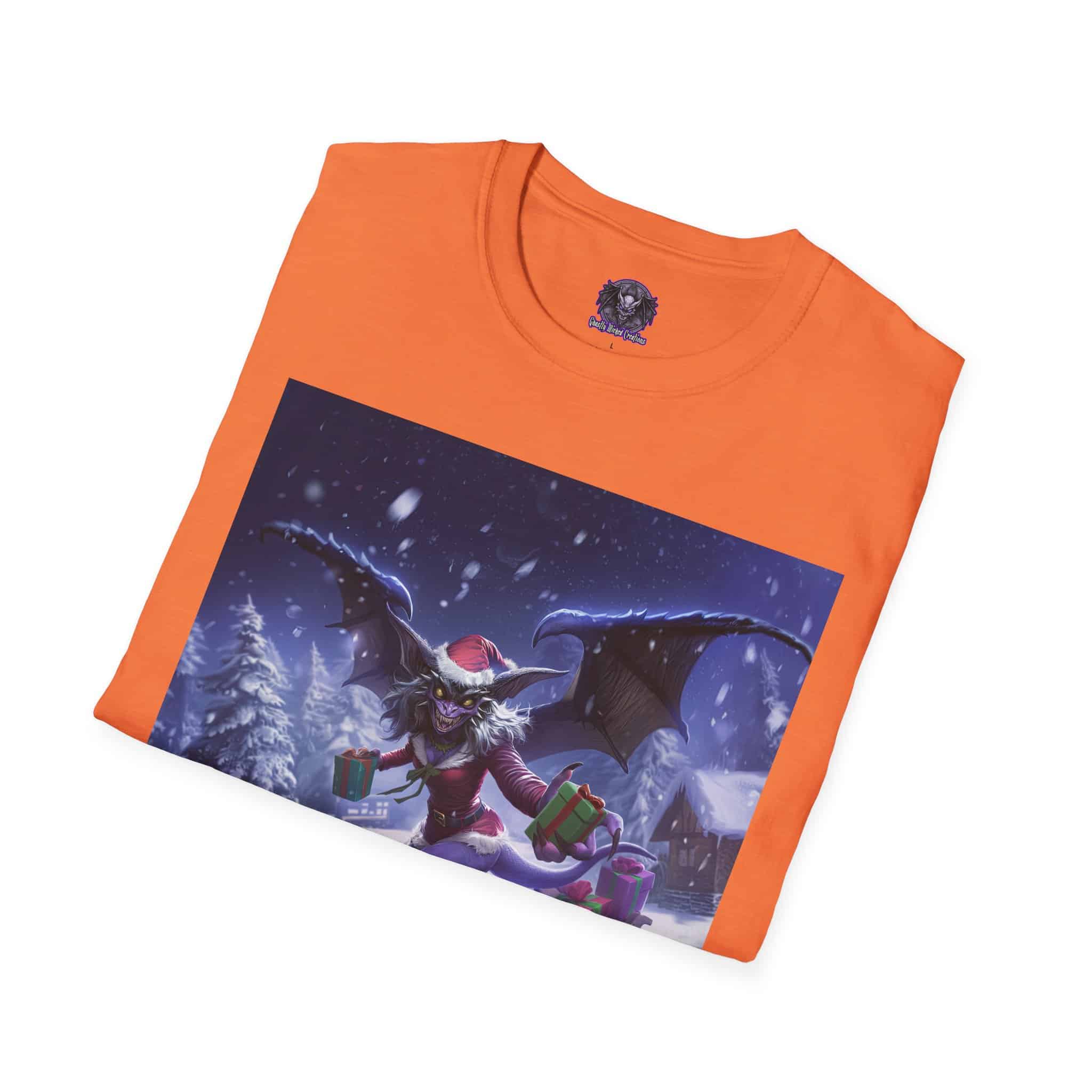 Gift Giving Gremlin Elf I Unisex T-Shirt Christmas - Image 18