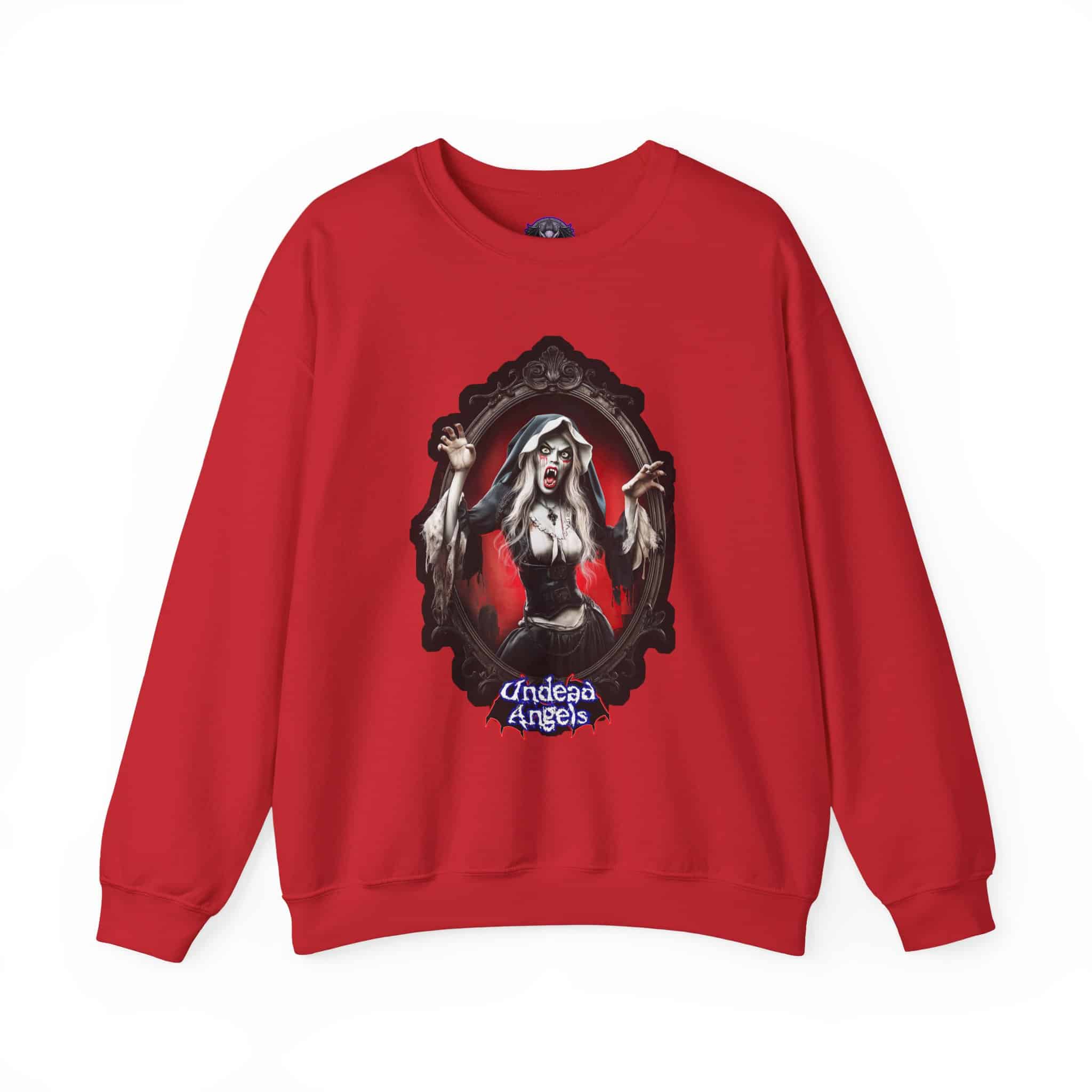 Undead Angels Vampire Pilgrim Chastity Unisex Heavy Blend™ Crewneck Sweatshirt - Image 29