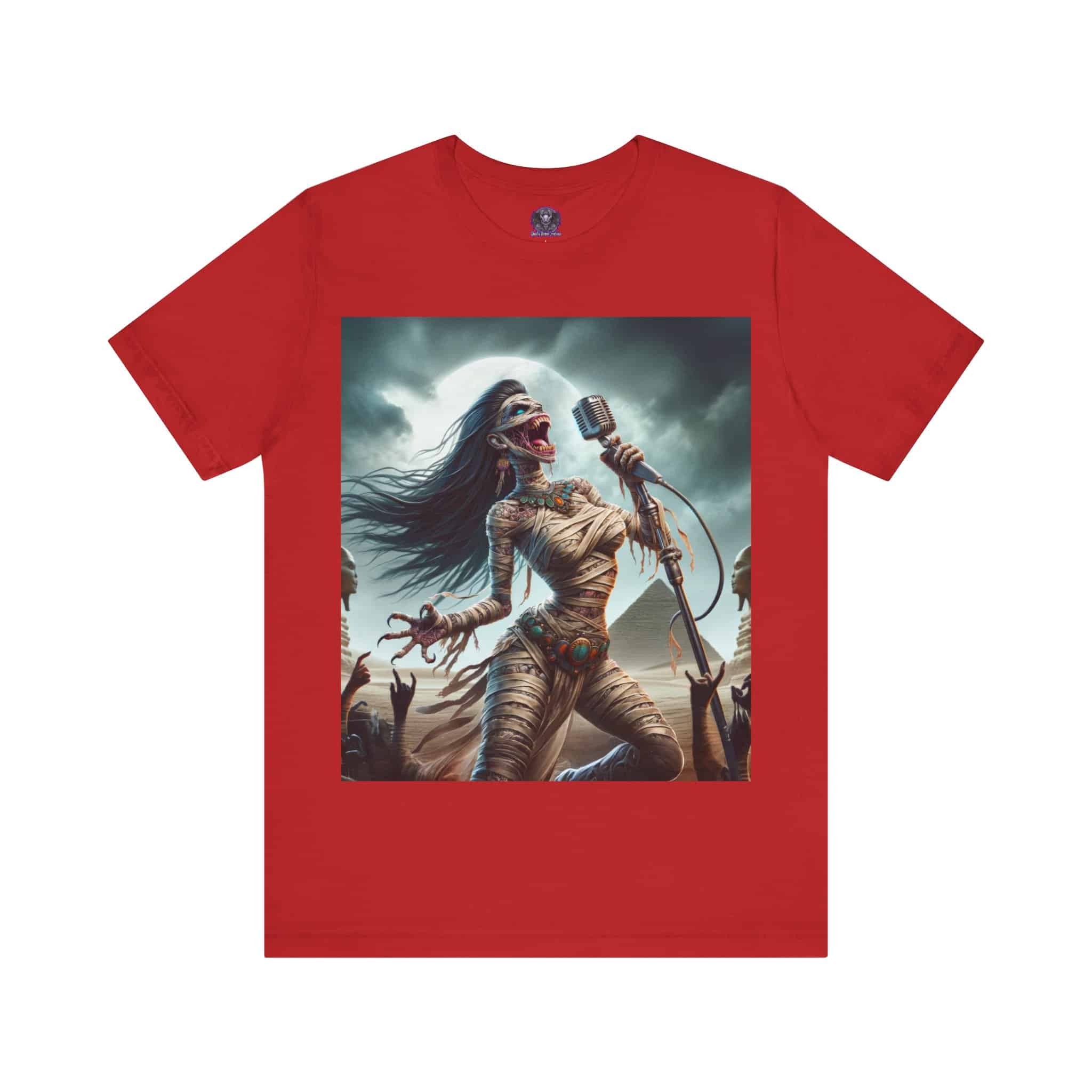 Monster Mosh 2024 Tour Mummy Goddess Singer #MM-D-MG01 Unisex Jersey Short Sleeve Tee - Image 31