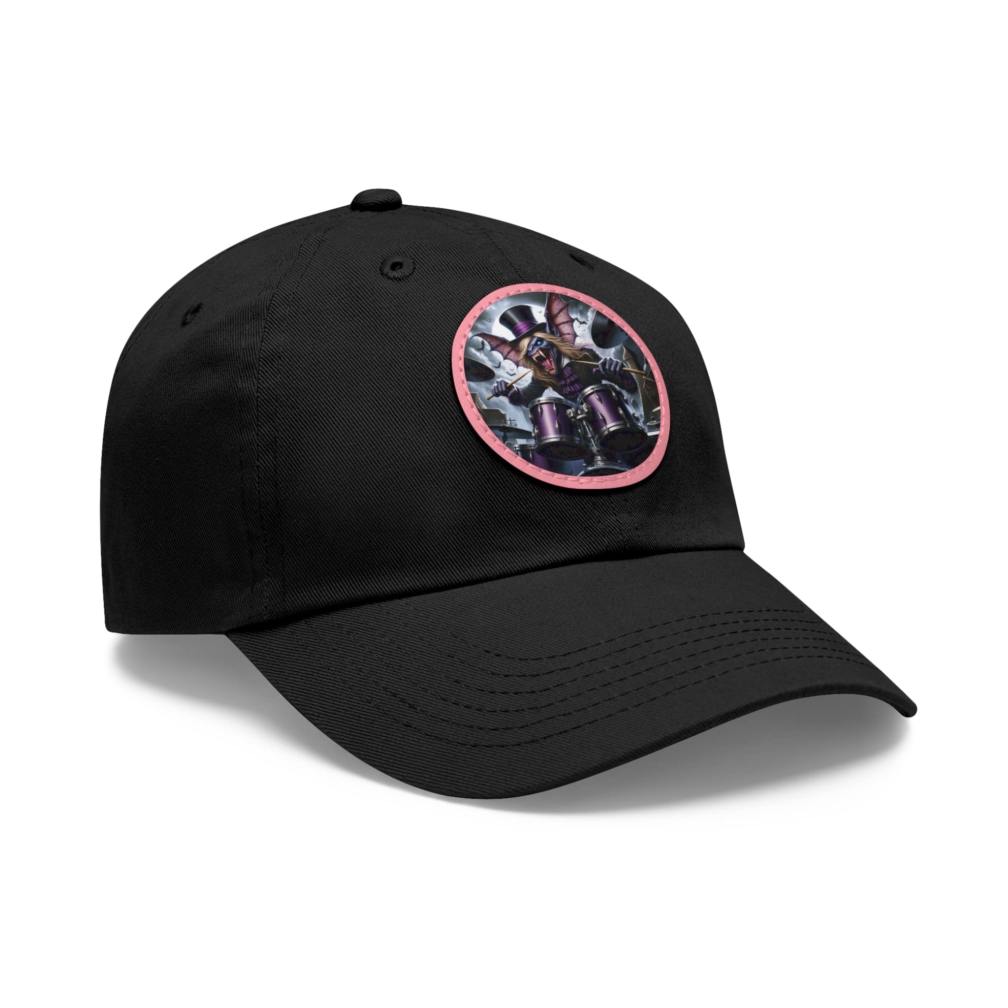 Vlad The Enforcer Bat Drummer #VTE001 Artistic Round Leather Patch Dad Hat - Stylish Casual Cap - Image 67