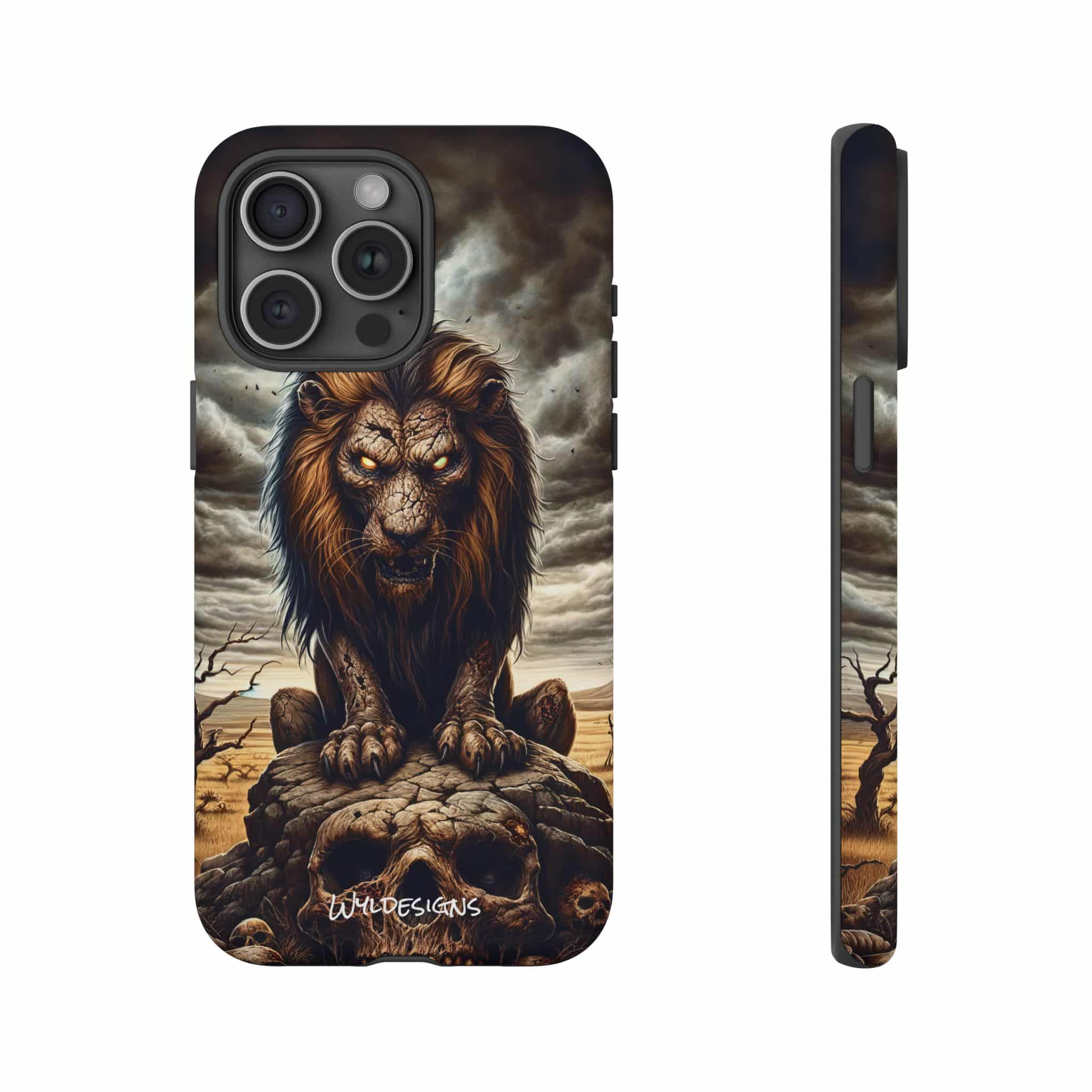 Undead Lion WD-D015 By Wyldesigns Tough Cases - Image 109
