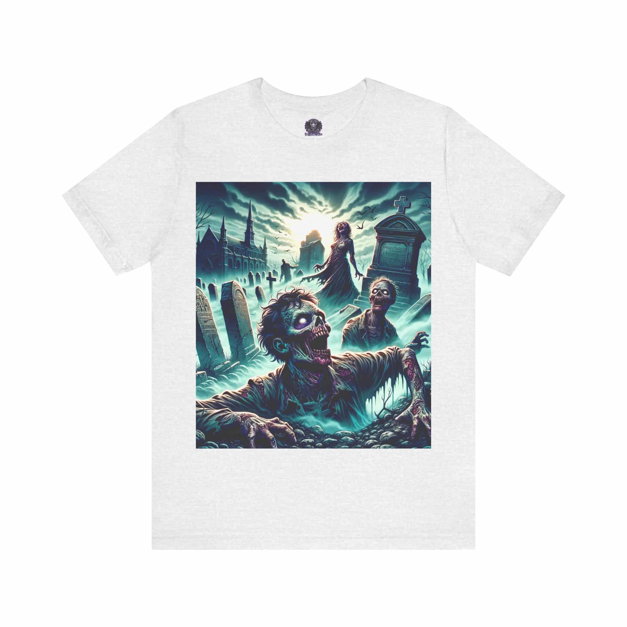 Zombies Emerge #DZ-003 Unisex Jersey Short Sleeve Tee - Image 36
