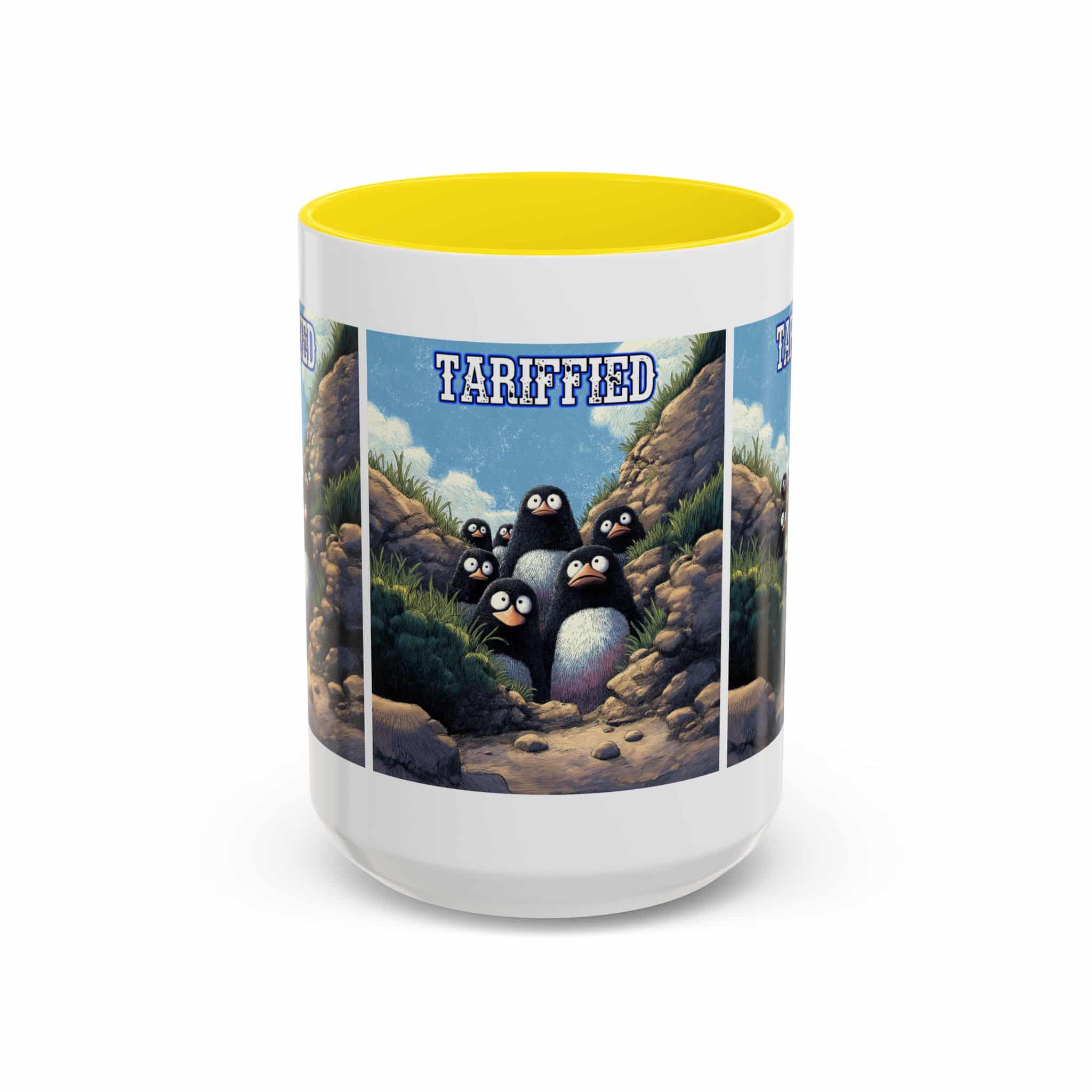 Tariffied Accent Coffee Mug (11, 15oz) - Tariff Fear Is Real - Image 61