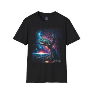 Cosmic Chameleon WD-D004 By Wyldesigns Unisex Jersey Short Sleeve Tee