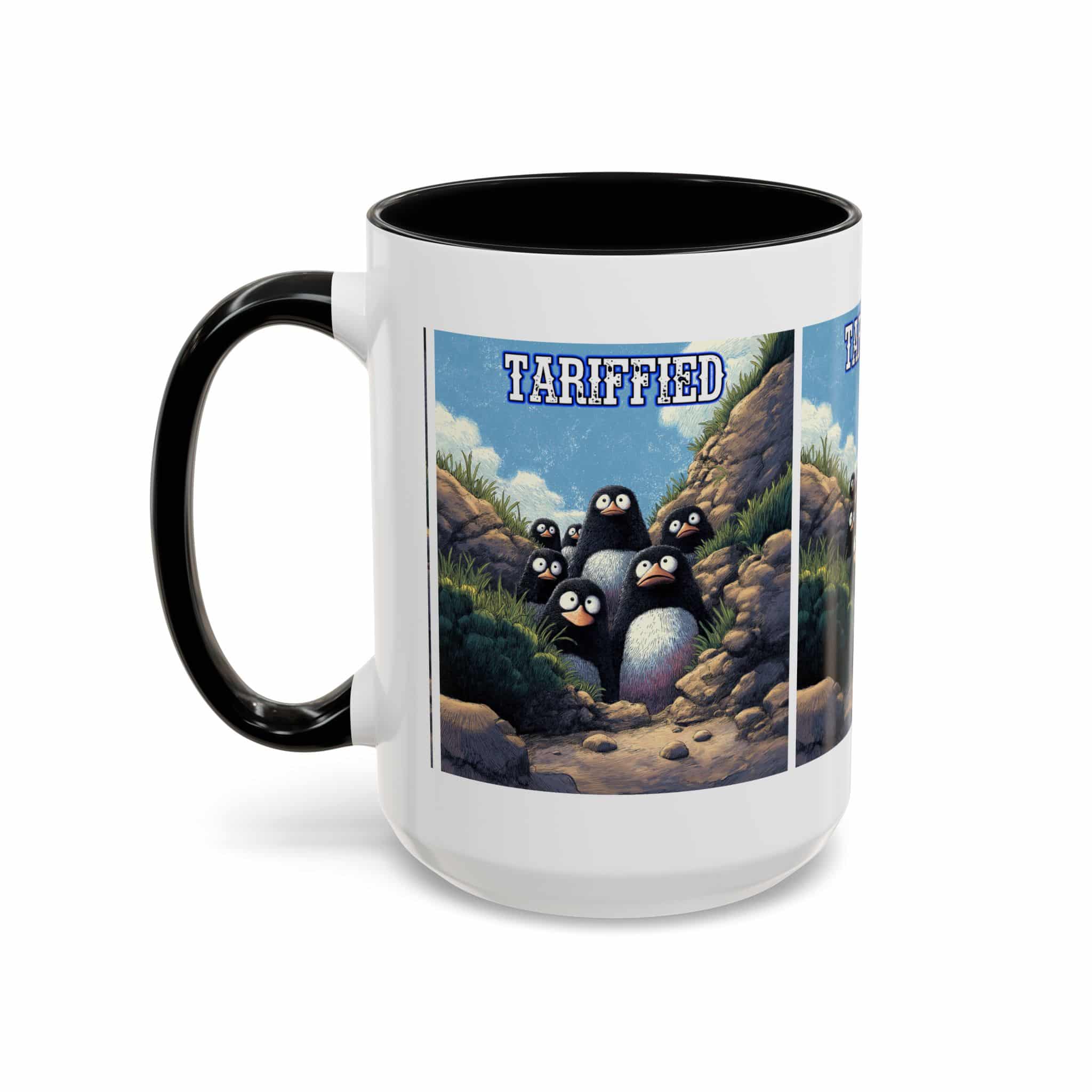 Tariffied Accent Coffee Mug (11, 15oz) - Tariff Fear Is Real - Image 23
