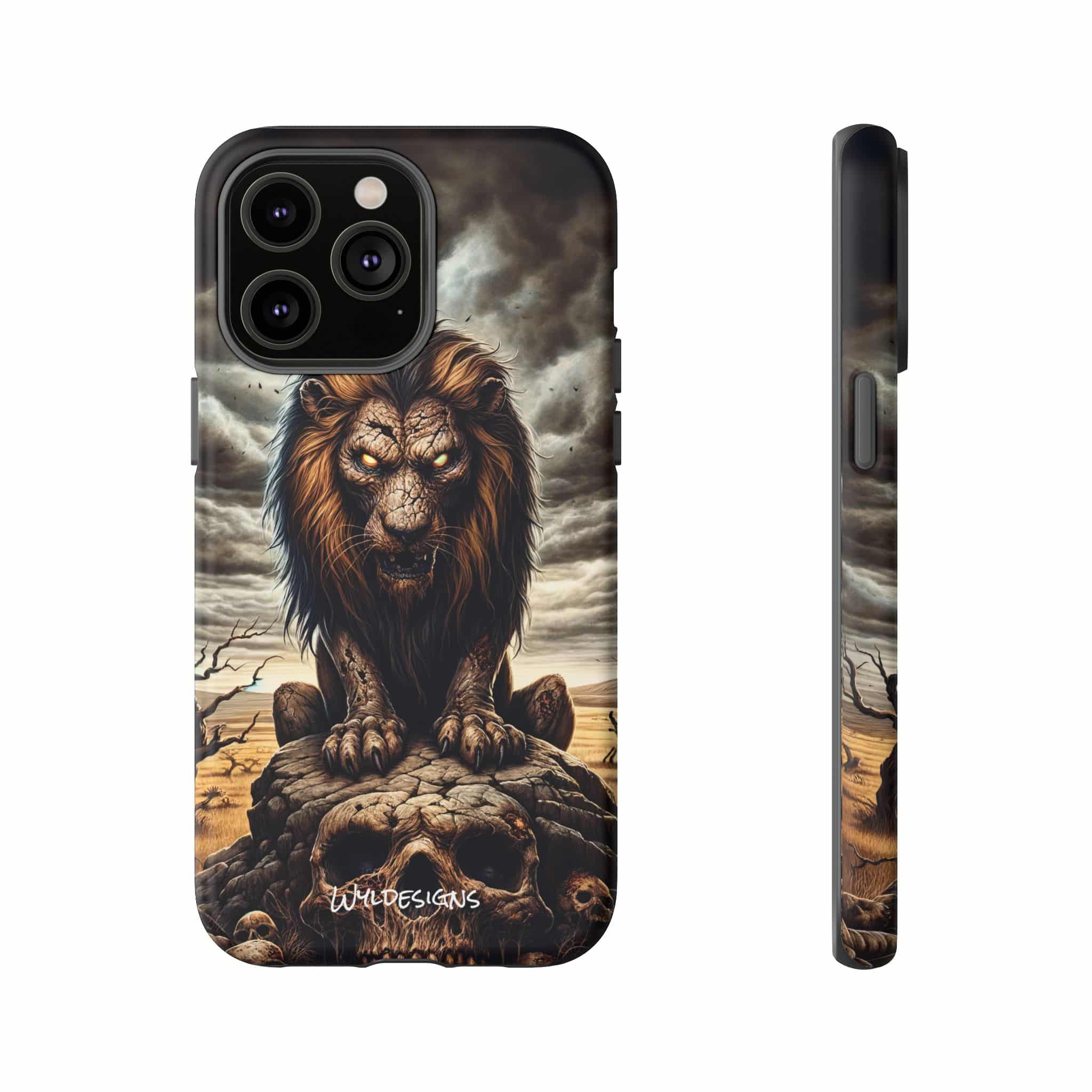Undead Lion WD-D015 By Wyldesigns Tough Cases - Image 80
