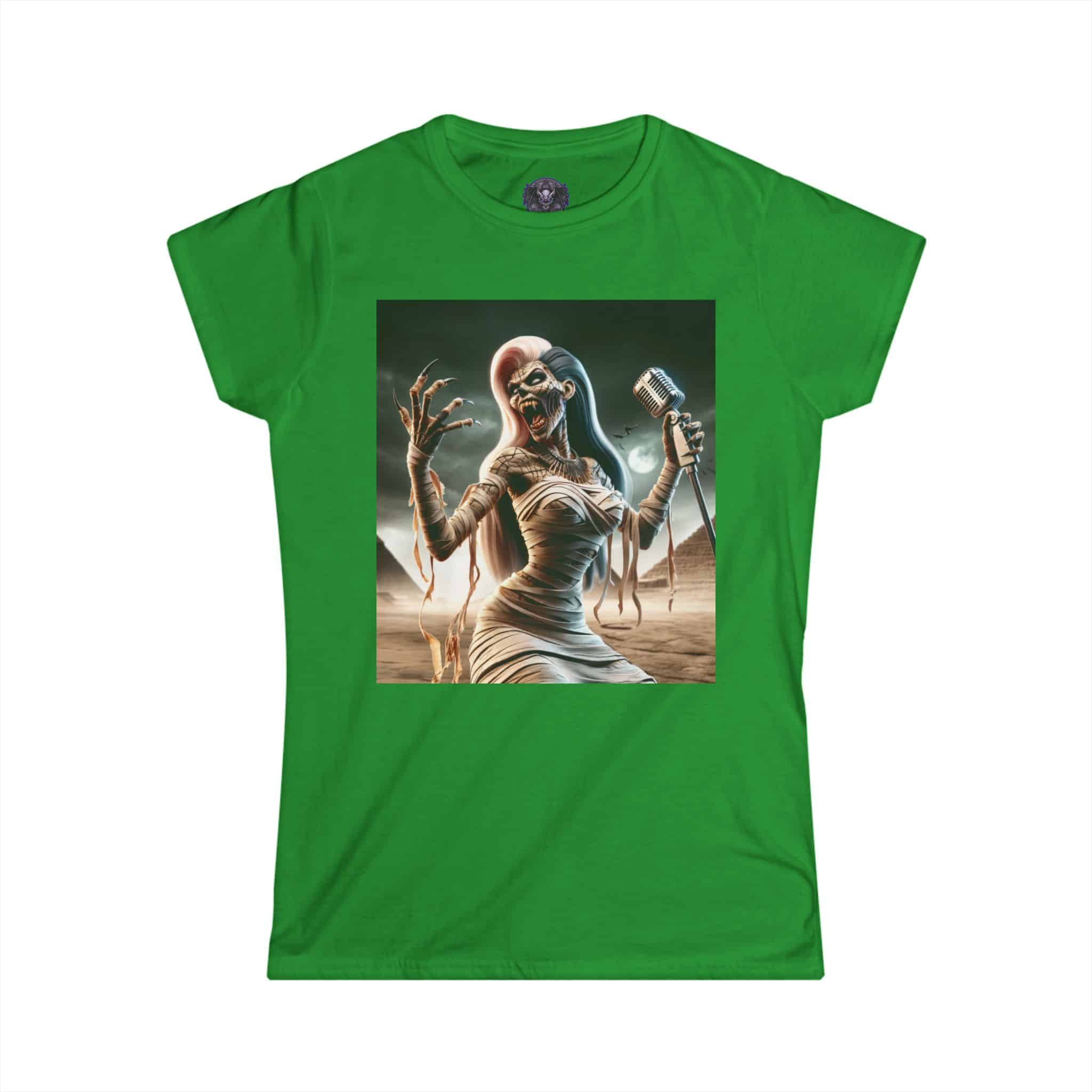 Monster Mosh 2024 Tour Mummy Goddess Singer MM-D-MG03 Women's Softstyle Tee - Image 16