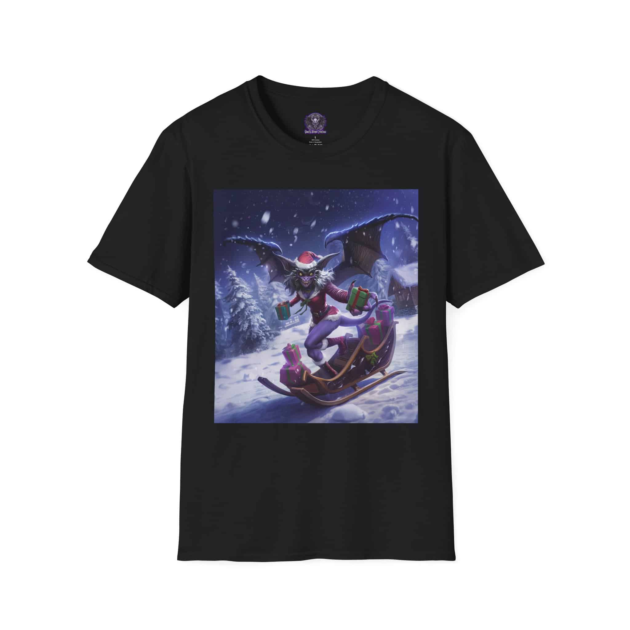 Gift Giving Gremlin Elf I Unisex T-Shirt Christmas - Image 11