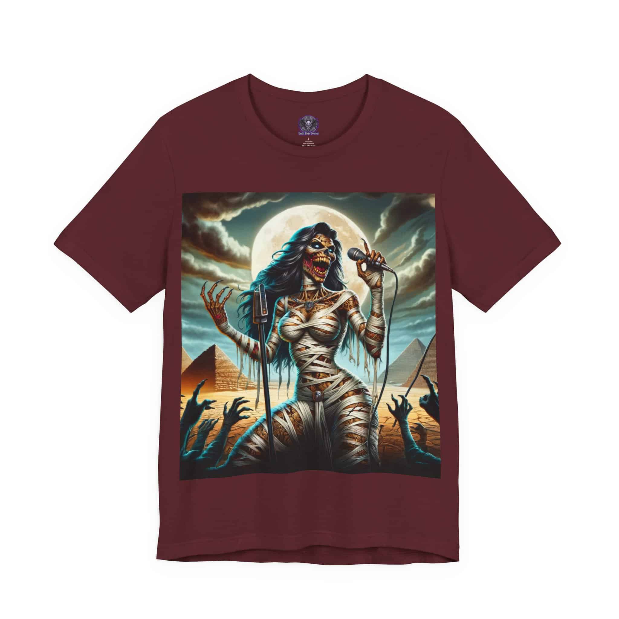 Monster Mosh 2024 Tour Mummy Goddess Singer #MM-D-MG02 Unisex Jersey Short Sleeve Tee - Image 28