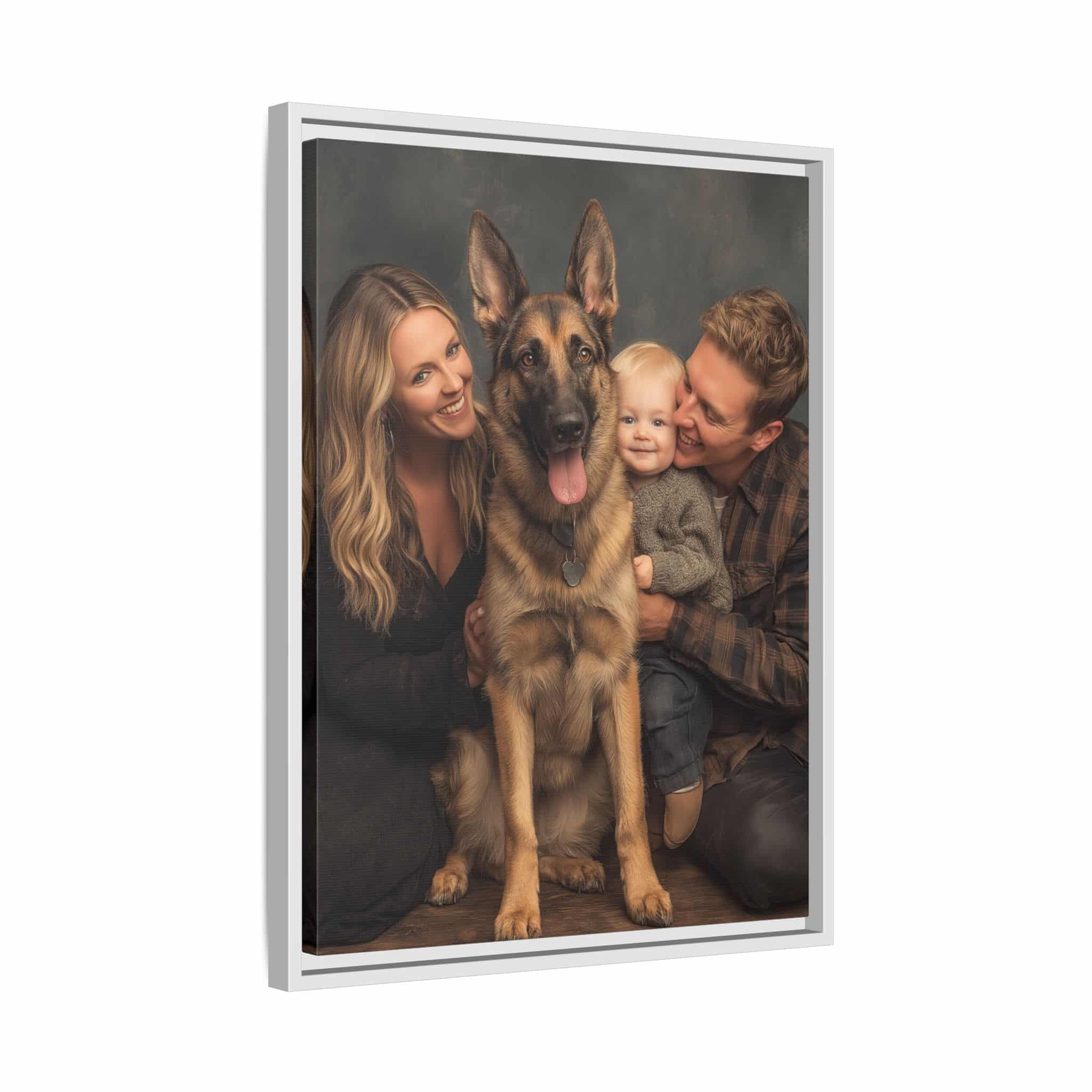 Personalized Framed Family Canvas Wall Art Vertical Multiple Sizes Available - Image 74
