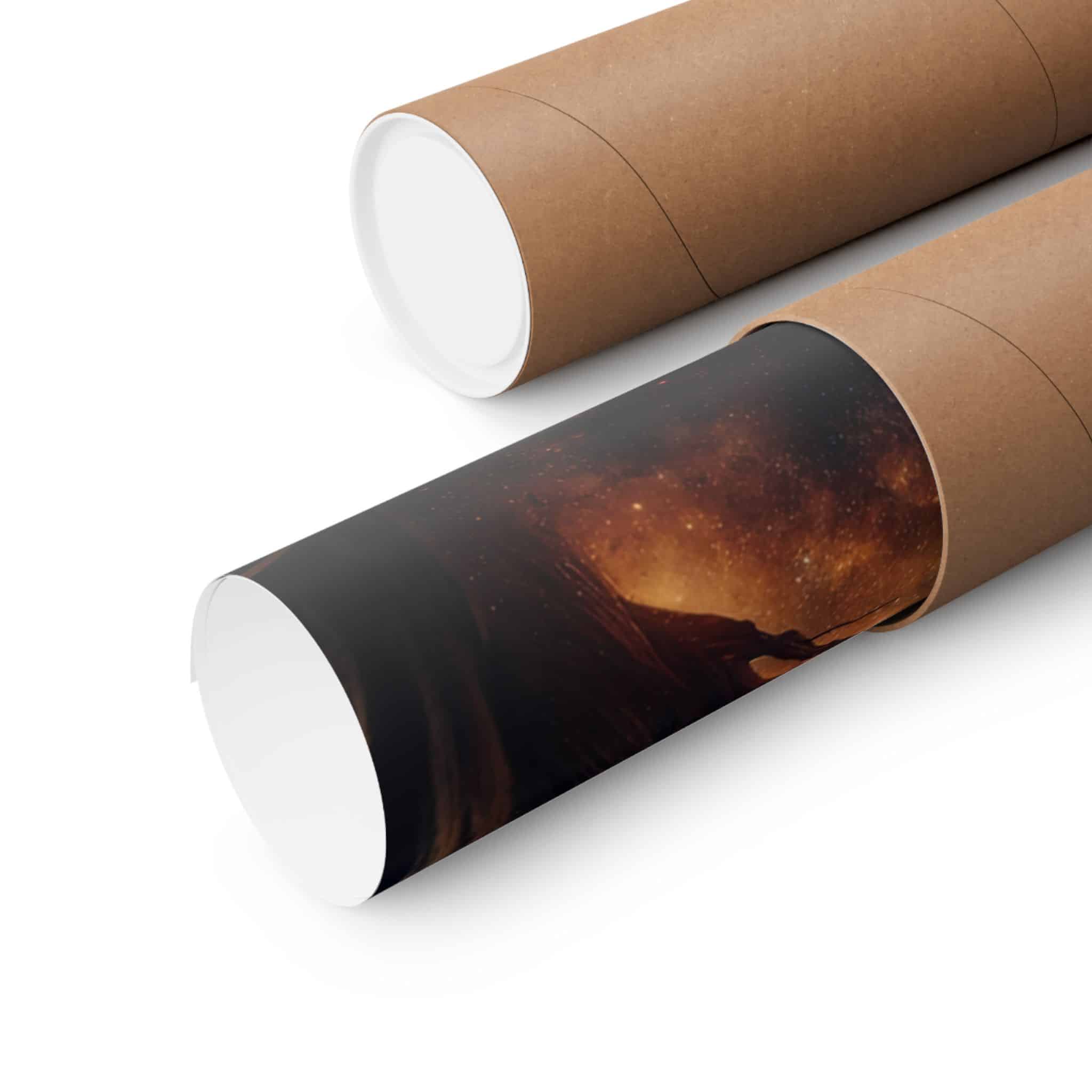 Cosmic Leopard WD-D011 By Wyldesigns Matte Vertical Posters - Image 3