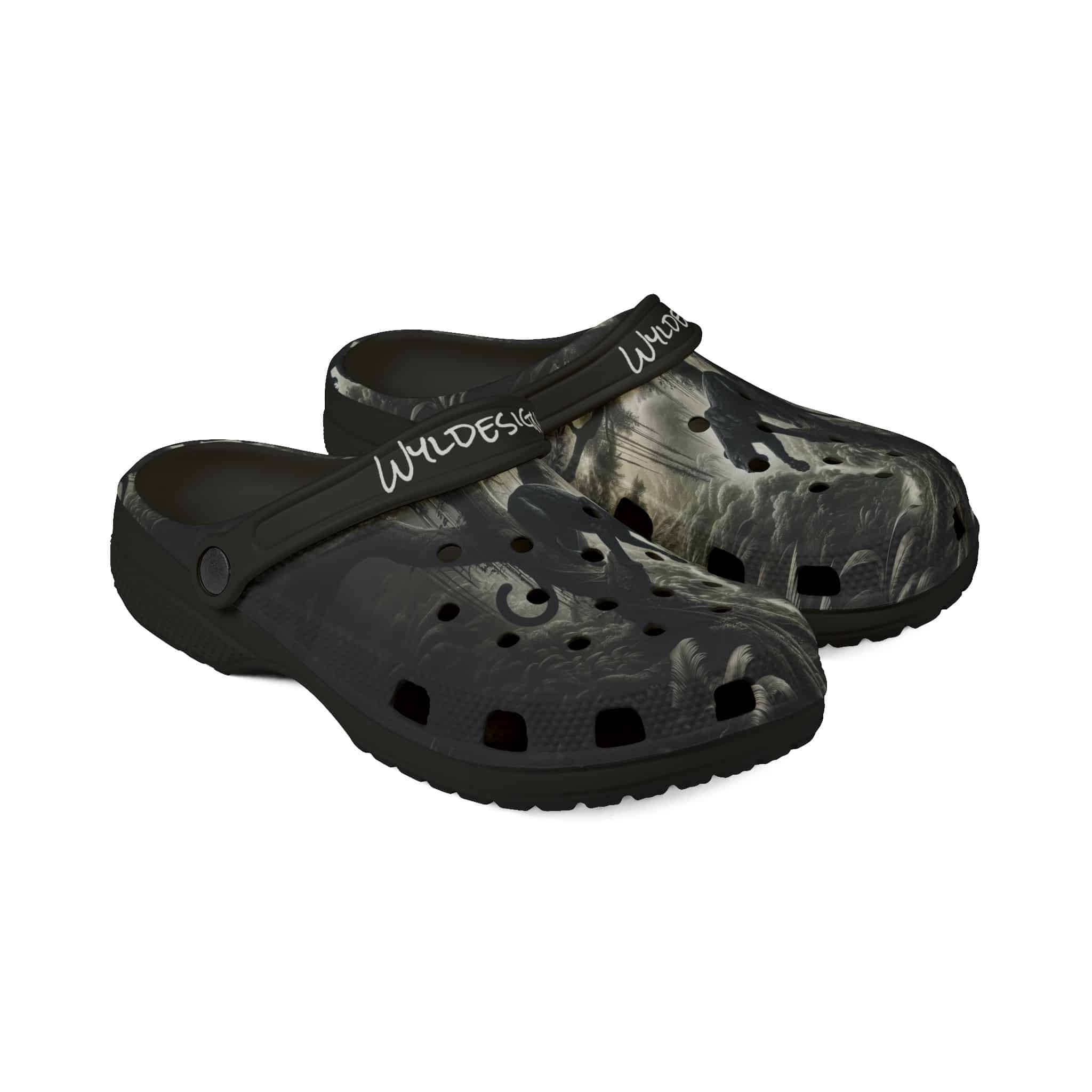 Black Panther WD-D003 By Wyldesigns - Clog Shoes - Image 3
