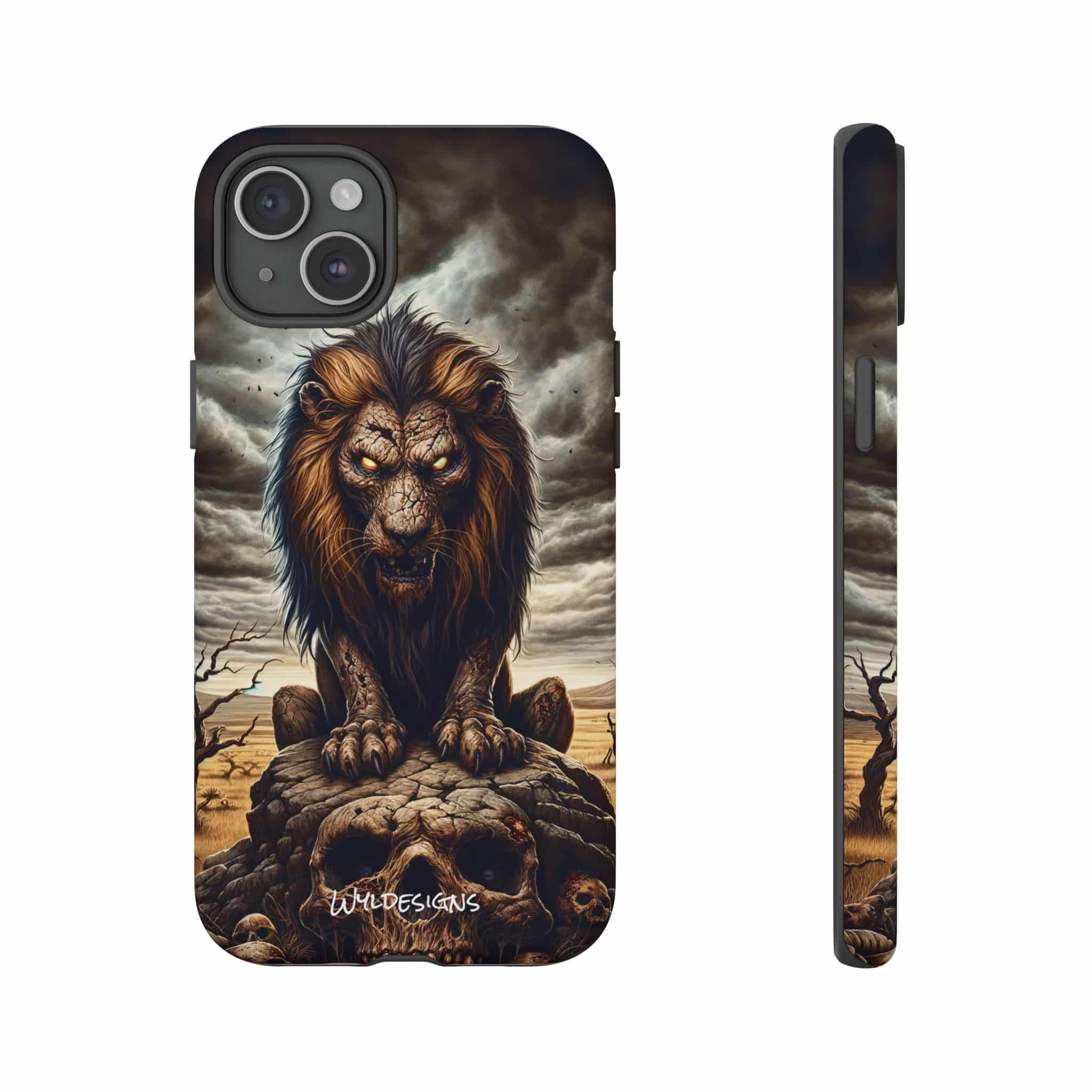 Undead Lion WD-D015 By Wyldesigns Tough Cases - Image 105