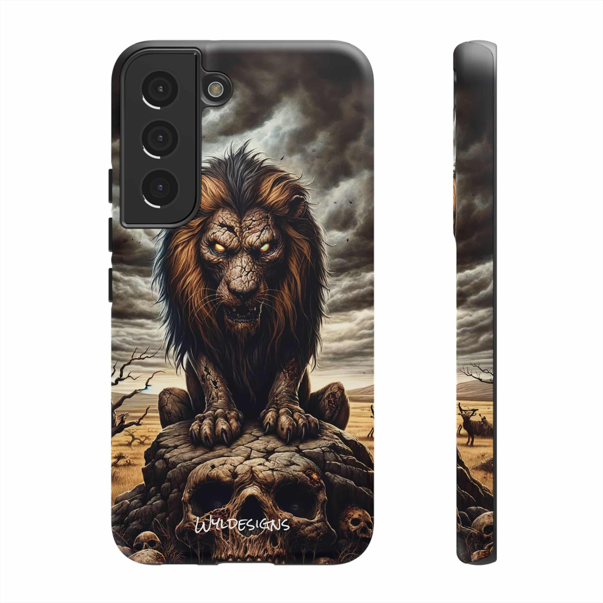 Undead Lion WD-D015 By Wyldesigns Tough Cases - Image 61
