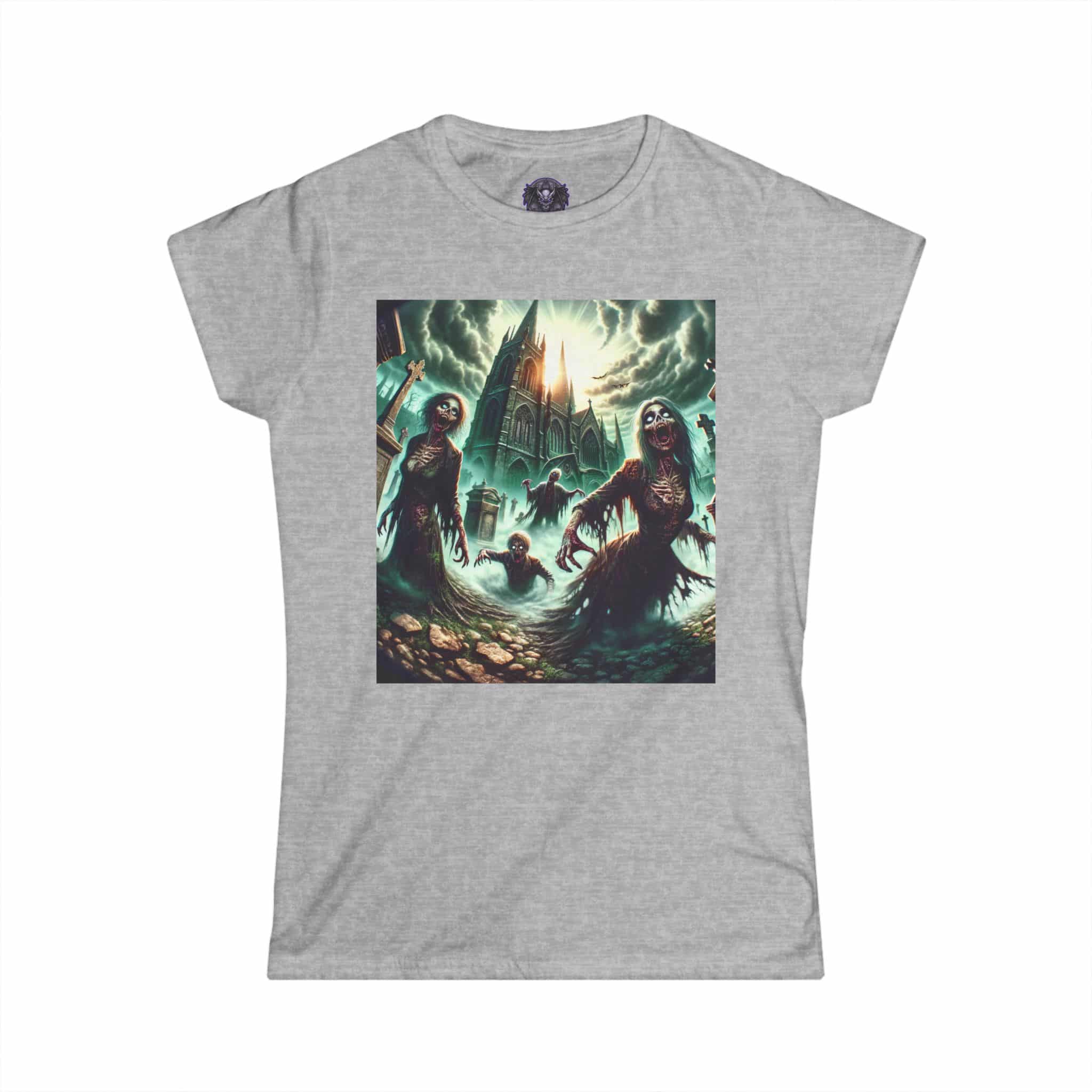 Zombies Emerge #DZ-002 Women's Softstyle Tee - Image 13