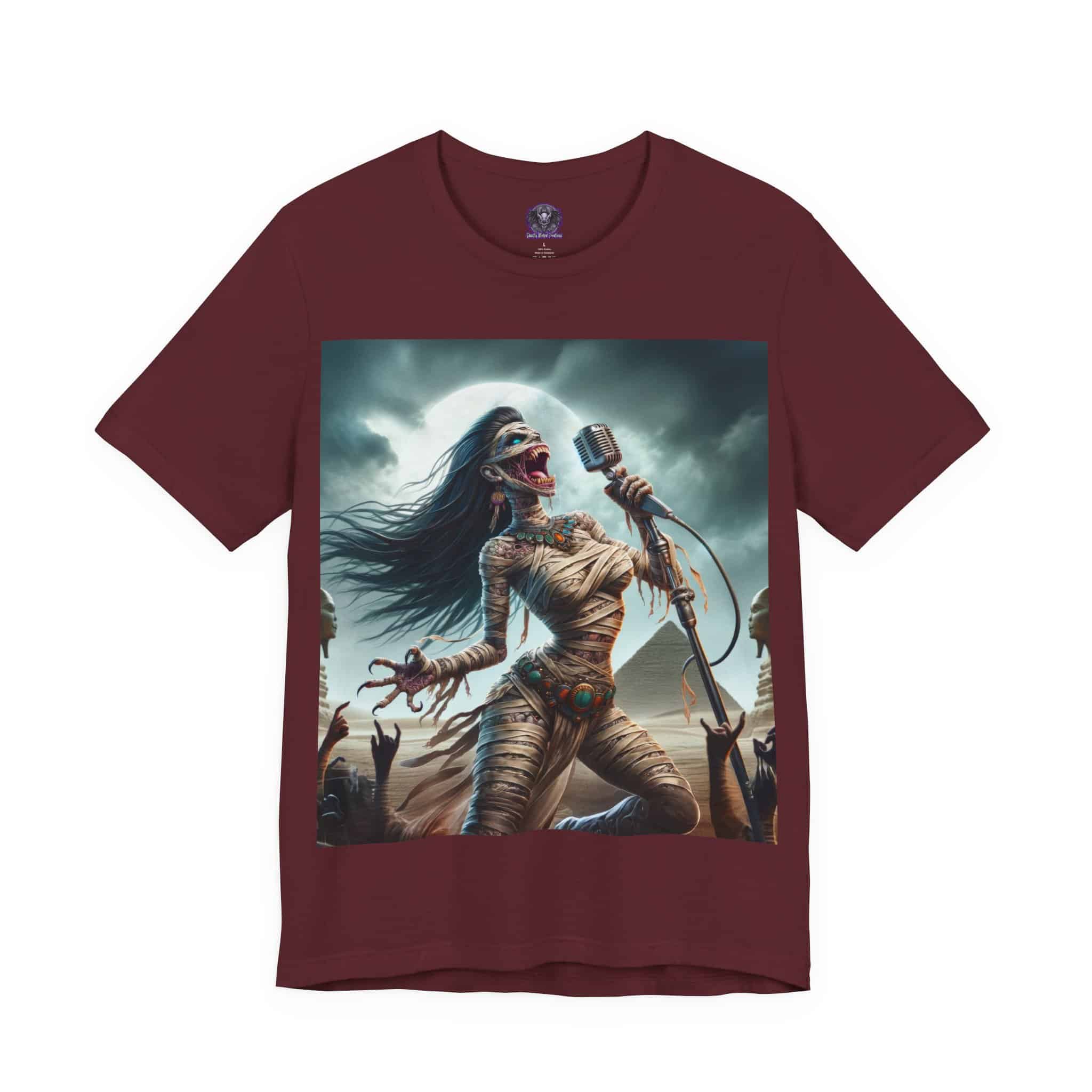 Monster Mosh 2024 Tour Mummy Goddess Singer #MM-D-MG01 Unisex Jersey Short Sleeve Tee - Image 28