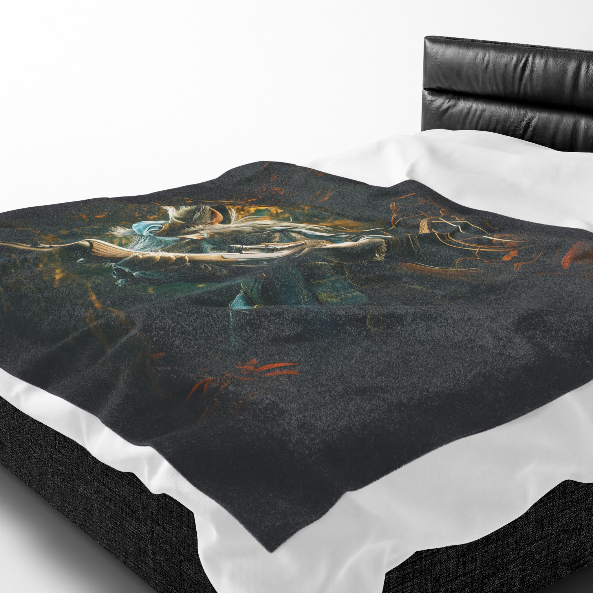 Arm The Animals: Hunter Wild Boar #AA029 Plush Blanket, Cozy Throw for Fall Decor - Image 14