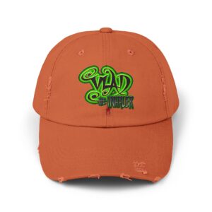 Vlad The Inhaler Logo Distressed Cap for Gothic Style Lovers