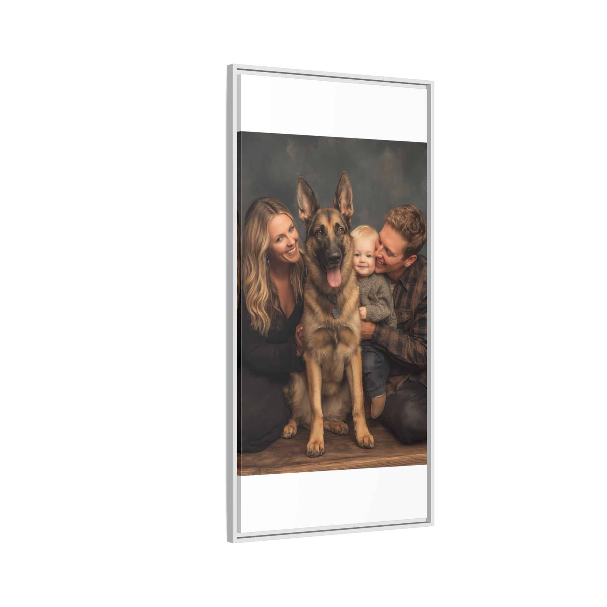 Personalized Framed Family Canvas Wall Art Vertical Multiple Sizes Available - Image 214