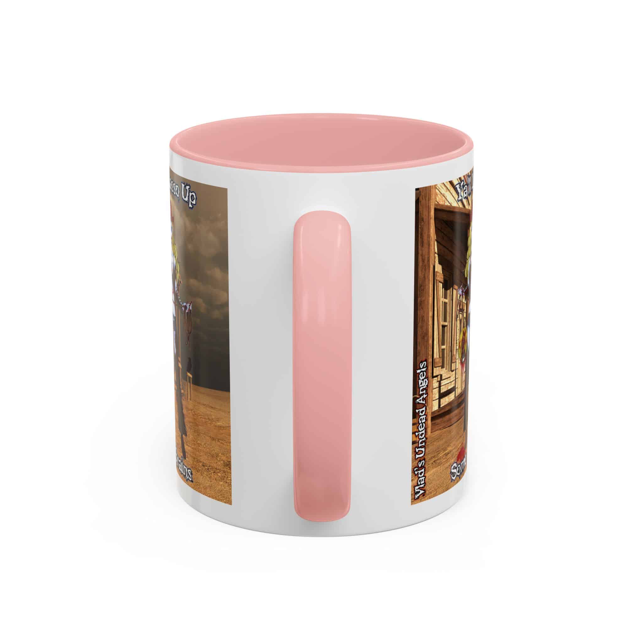 Cassidy Undead Angel Cowgirl – Classic Art w/Text Accent Coffee Mug (11, 15oz) - Image 16