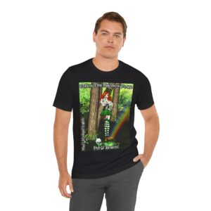 Fiona Undead Angel Leprechaun Queen - Classic Art w/Text Unisex Jersey Short Sleeve Tee