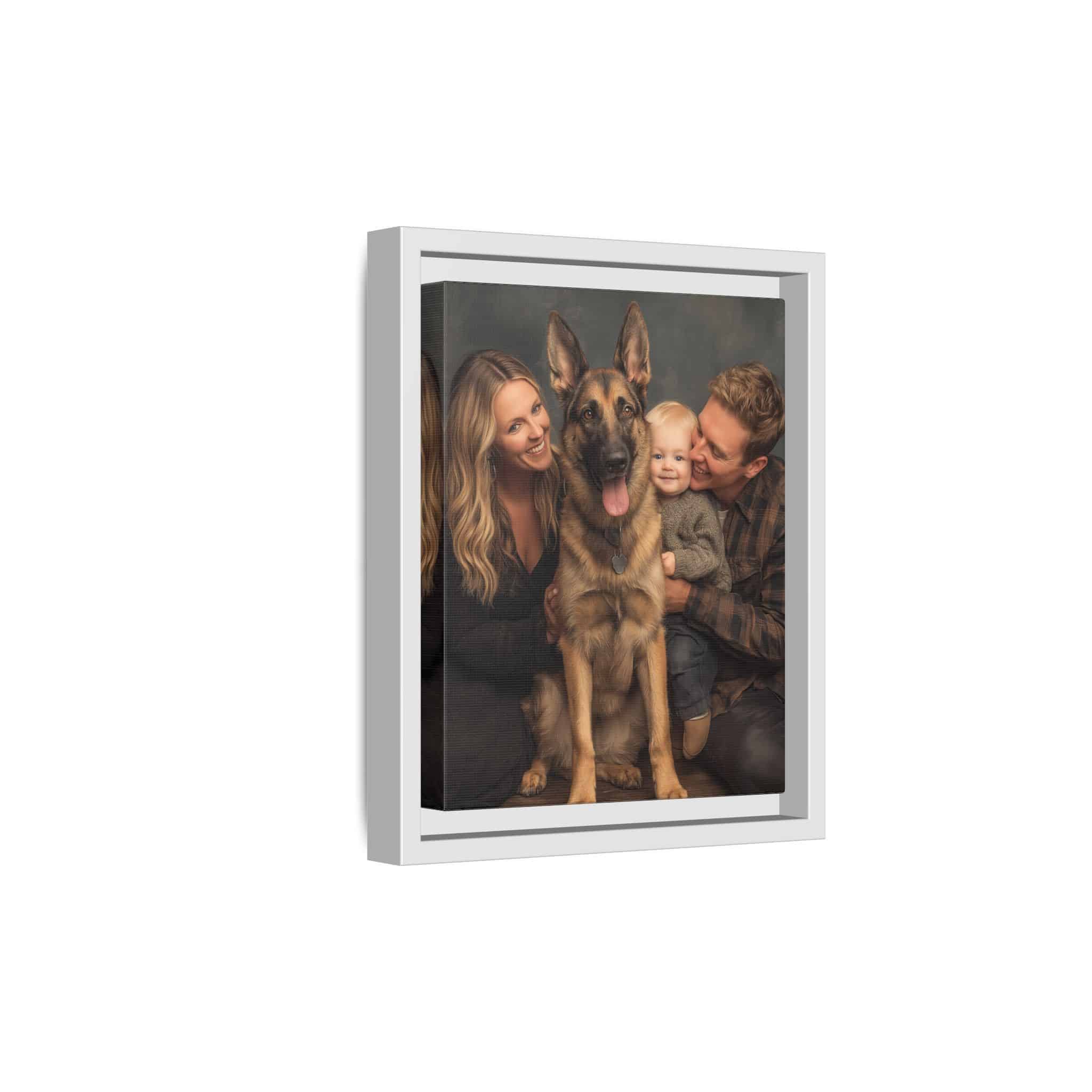 Personalized Framed Family Canvas Wall Art Vertical Multiple Sizes Available - Image 142