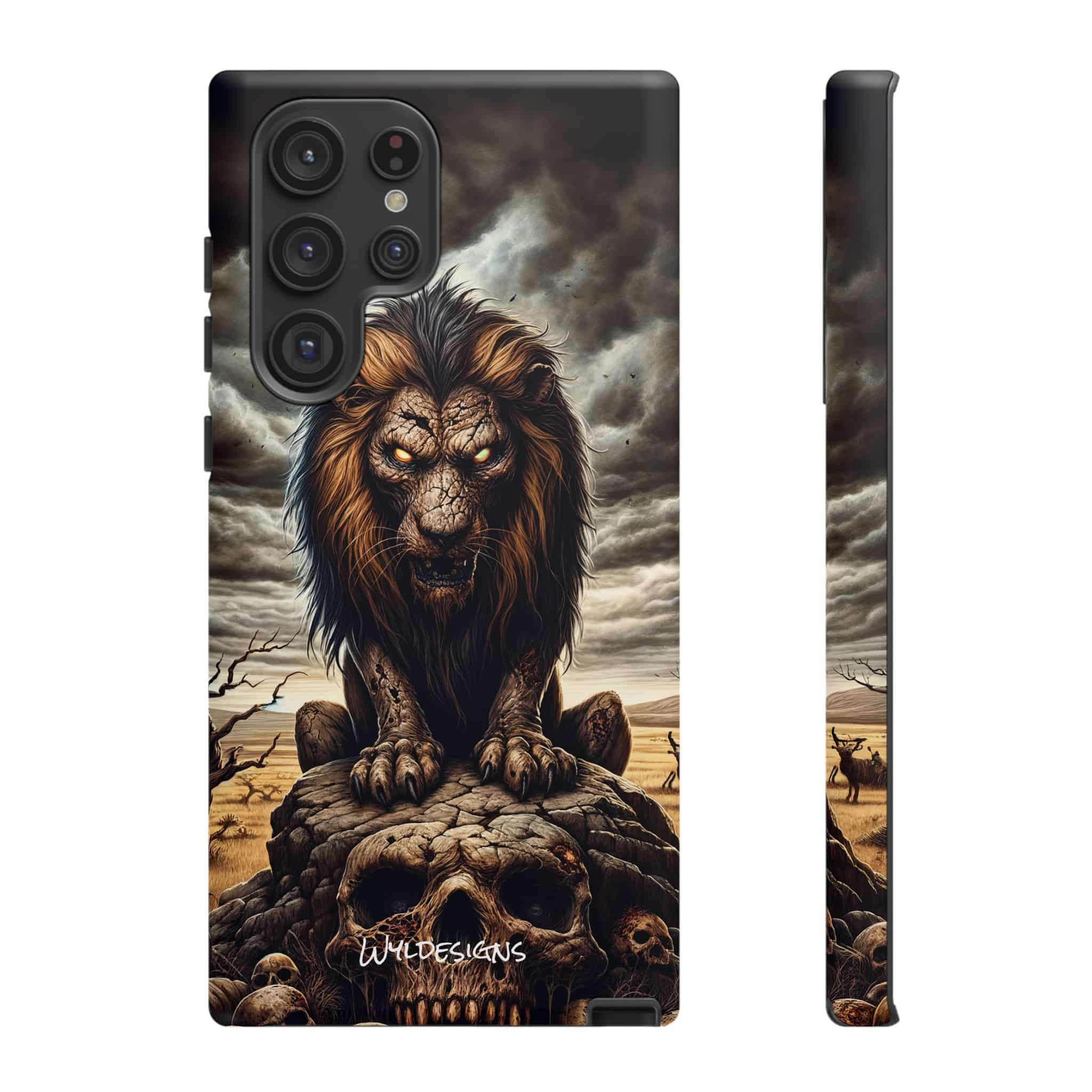 Undead Lion WD-D015 By Wyldesigns Tough Cases - Image 65