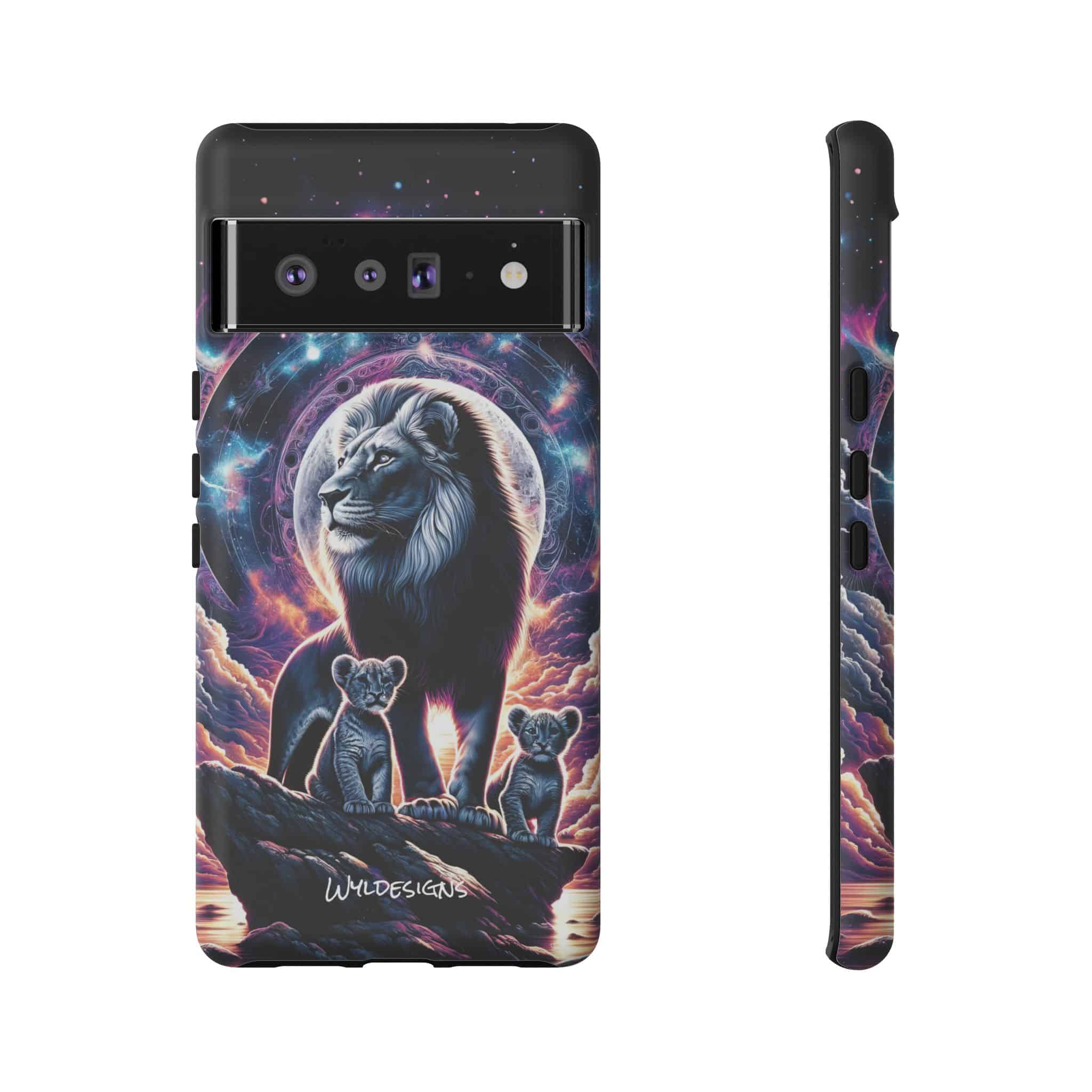 Cosmic Lion Family WD-D006 By Wyldesigns Tough Cases - Image 100